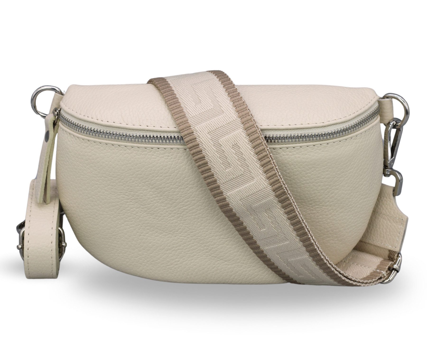 Adel Bags Gürteltasche EMMA Bauchtasche Damen Leder Beige Umhängetasche, Ec günstig online kaufen