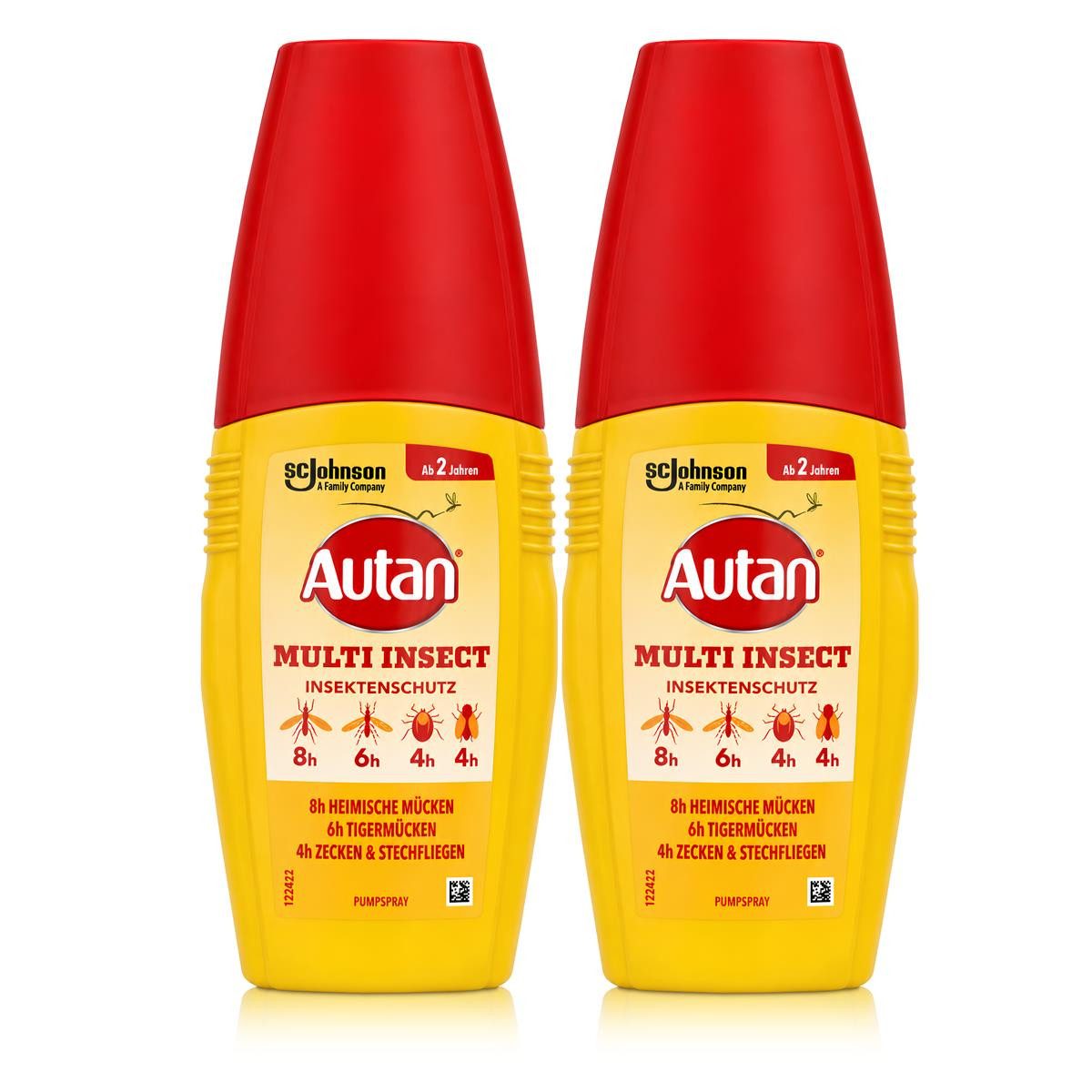 Insektenspray Autan Multi Insect Insektenschutz Pumpspray 100ml (2er Pack)