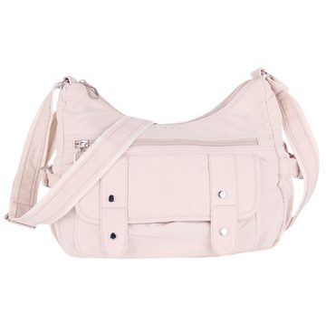 MIRROSI Umhängetasche Damen Crossbody Bag, Groß 33x26x14cm (aus hochwertigem, weichem Stoffmaterial), Mittelgroße Große Tasche, Schultertasche für jeden Anlass