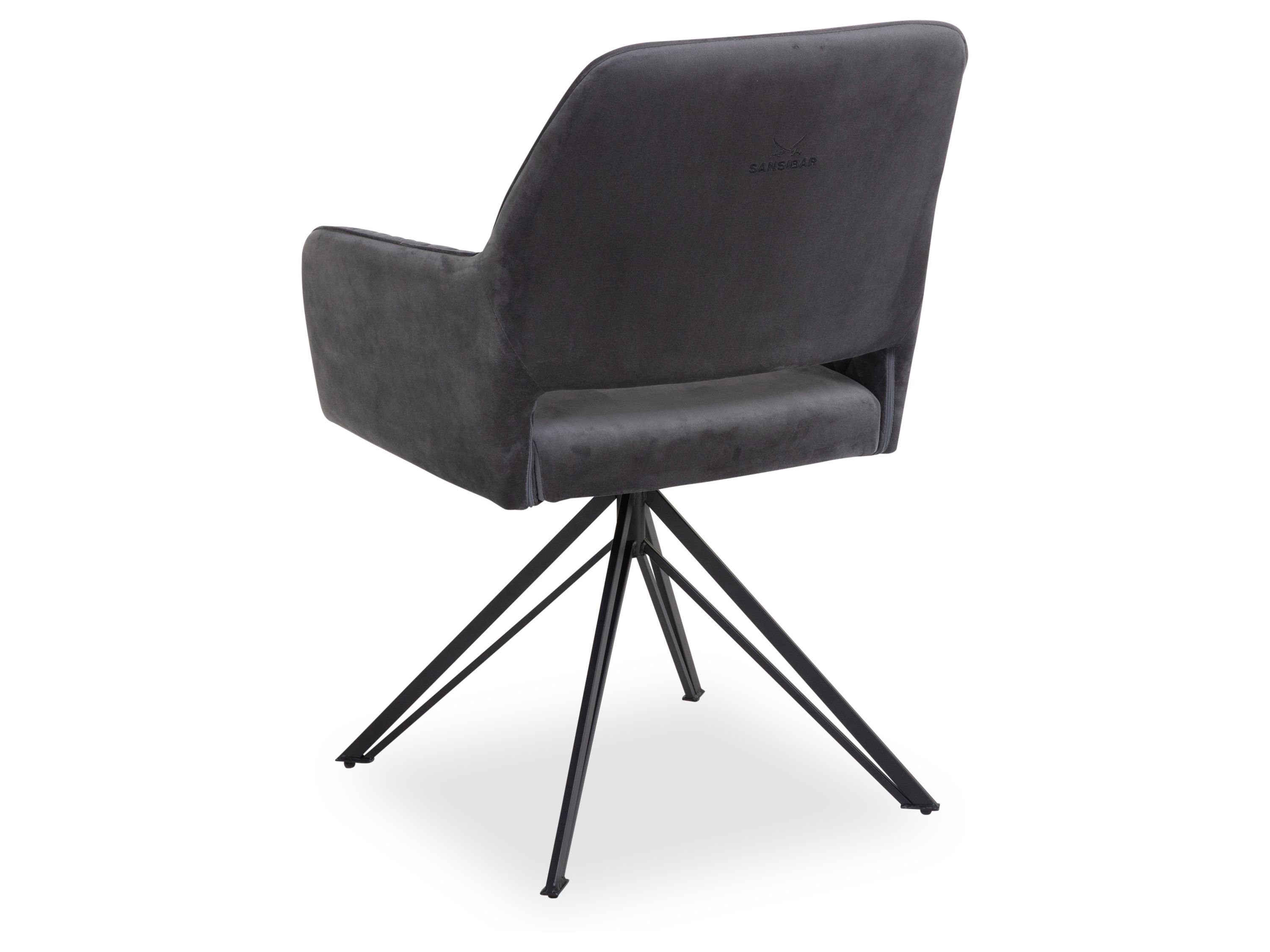 SANSIBAR Living Esszimmerstuhl Polsterstuhl SANSIBAR HORUM BHT 57x88x63 cm günstig online kaufen