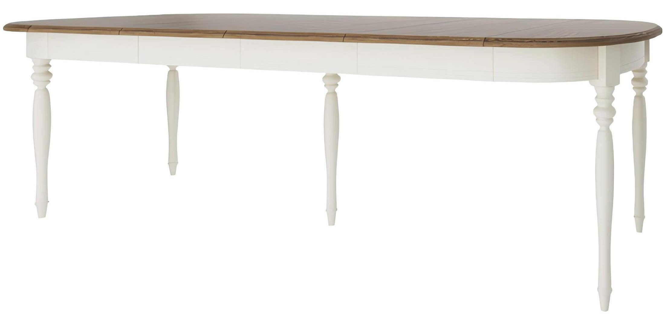 Xlmoebel Esstisch Erweiterbarer Holztisch FL-S1 in schlichtem Design (1-St., Model Florenz FL-S1), Hergestellt in Europa