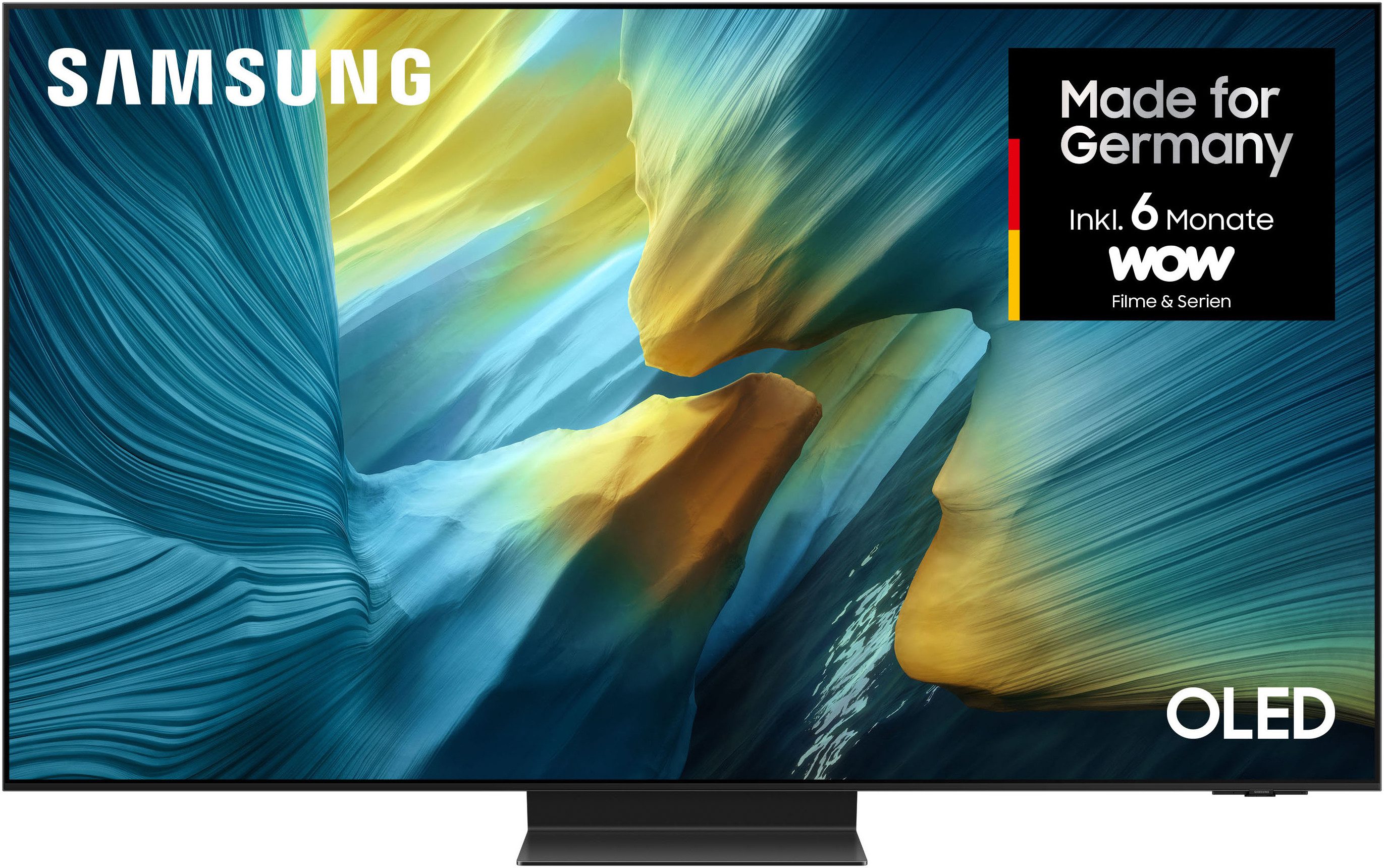Samsung GQ55S95FAT OLED-Fernseher (138 cm/55 Zoll, 4K Ultra HD, Smart-TV, HDR Pro & Glare Free, Dolby Atmos & AI Sound, Gaming Hub, bis zu 165Hz)