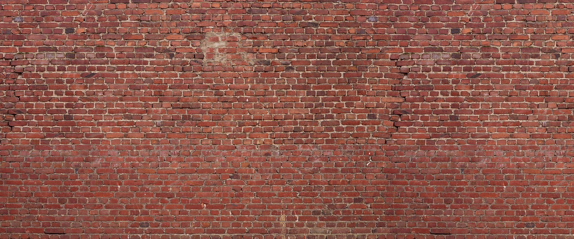 KUNSTLOFT Architects Paper Fototapete Red Brick, (Set, 6 St), Vlies, Wand, Schräge | Vliestapeten