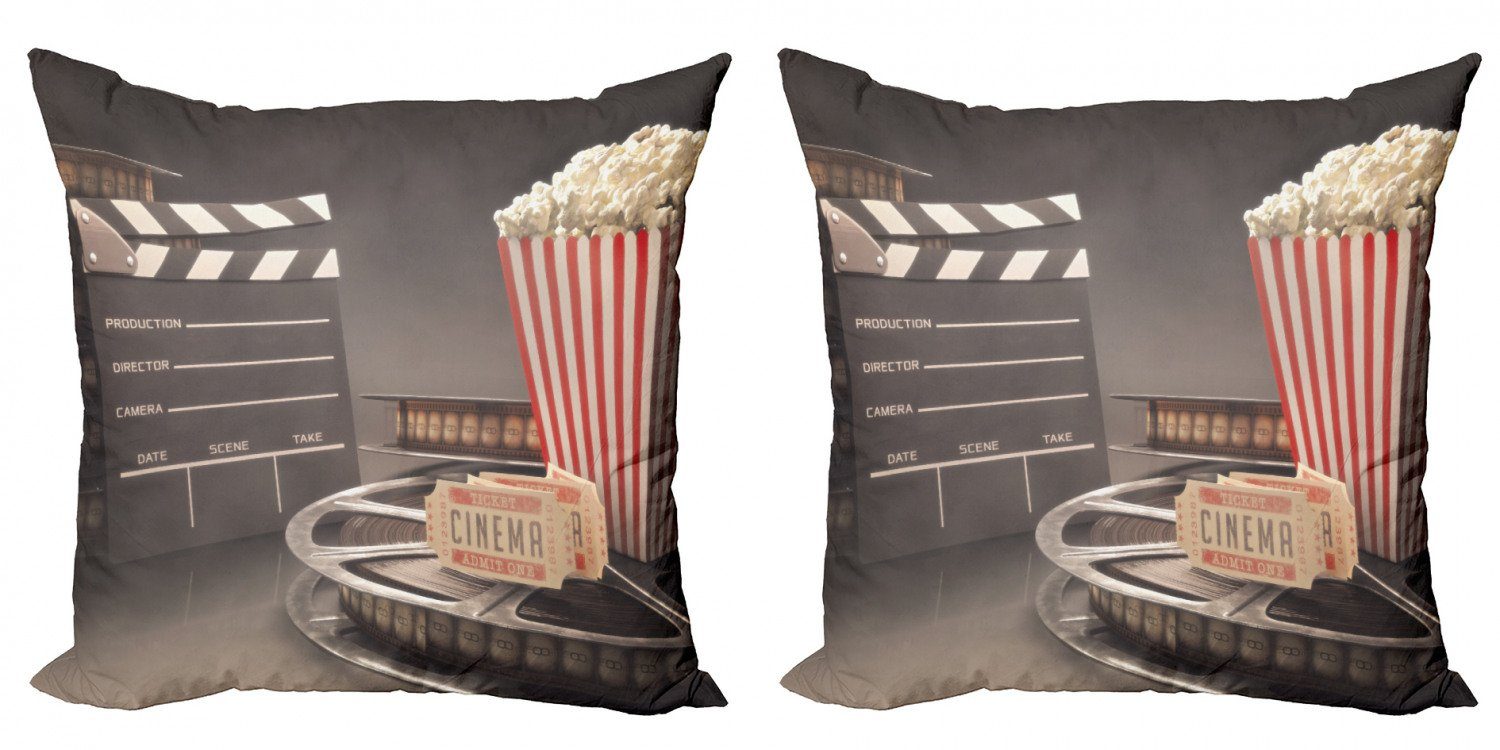 Kino Digitaldruck, Film Accent Modern Kissenbezüge (2 Stück), Abakuhaus Doppelseitiger