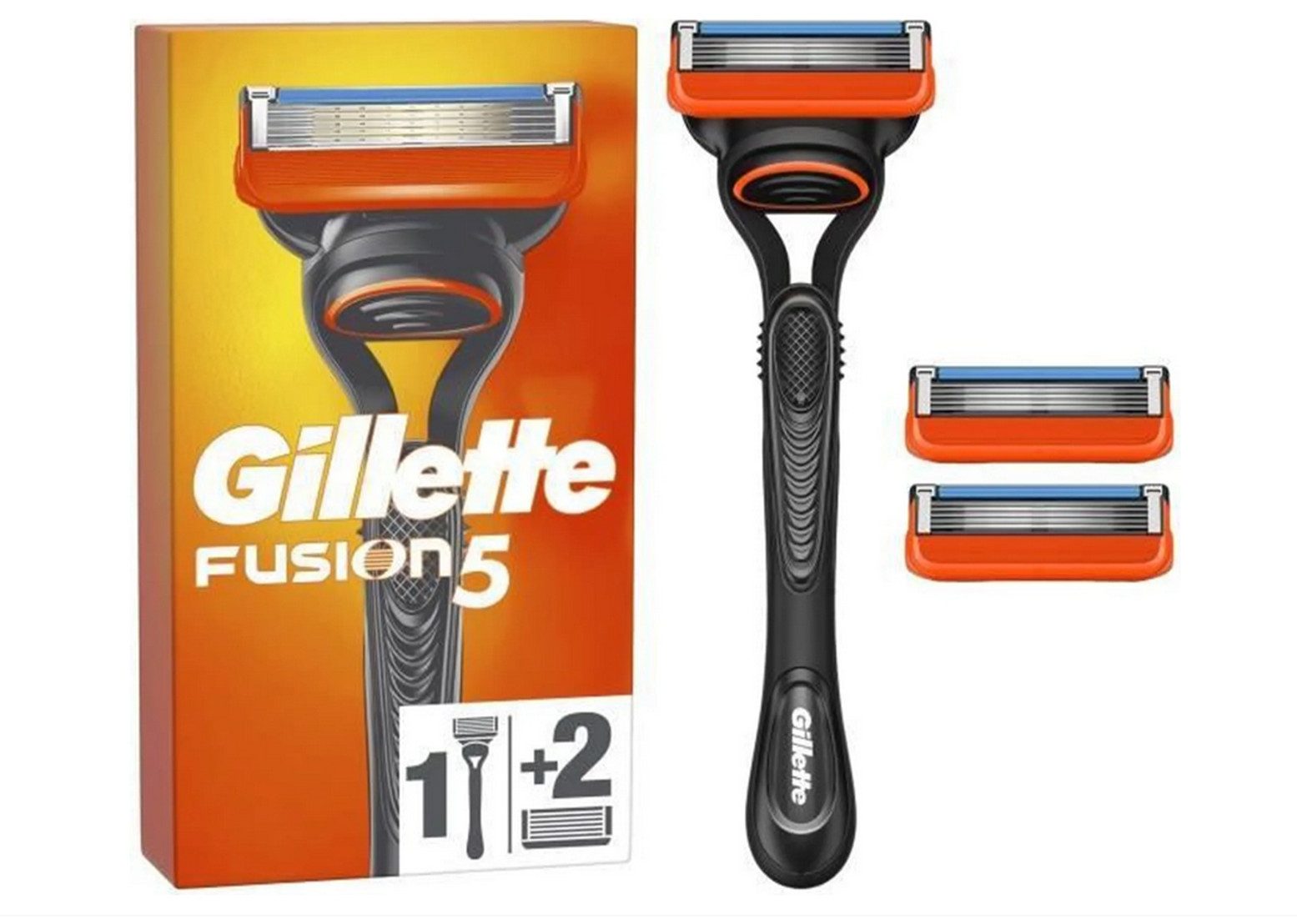 Gillette Rasierklingen Fusion 5, 3-tlg.