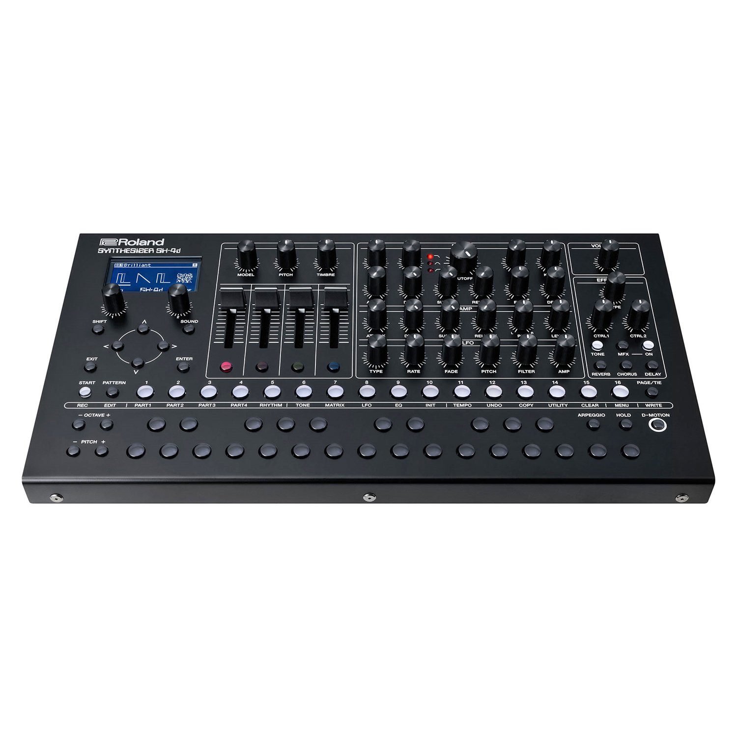 Synthesizer Roland SH-4d Desktop Synthesizer mit Sequenzer