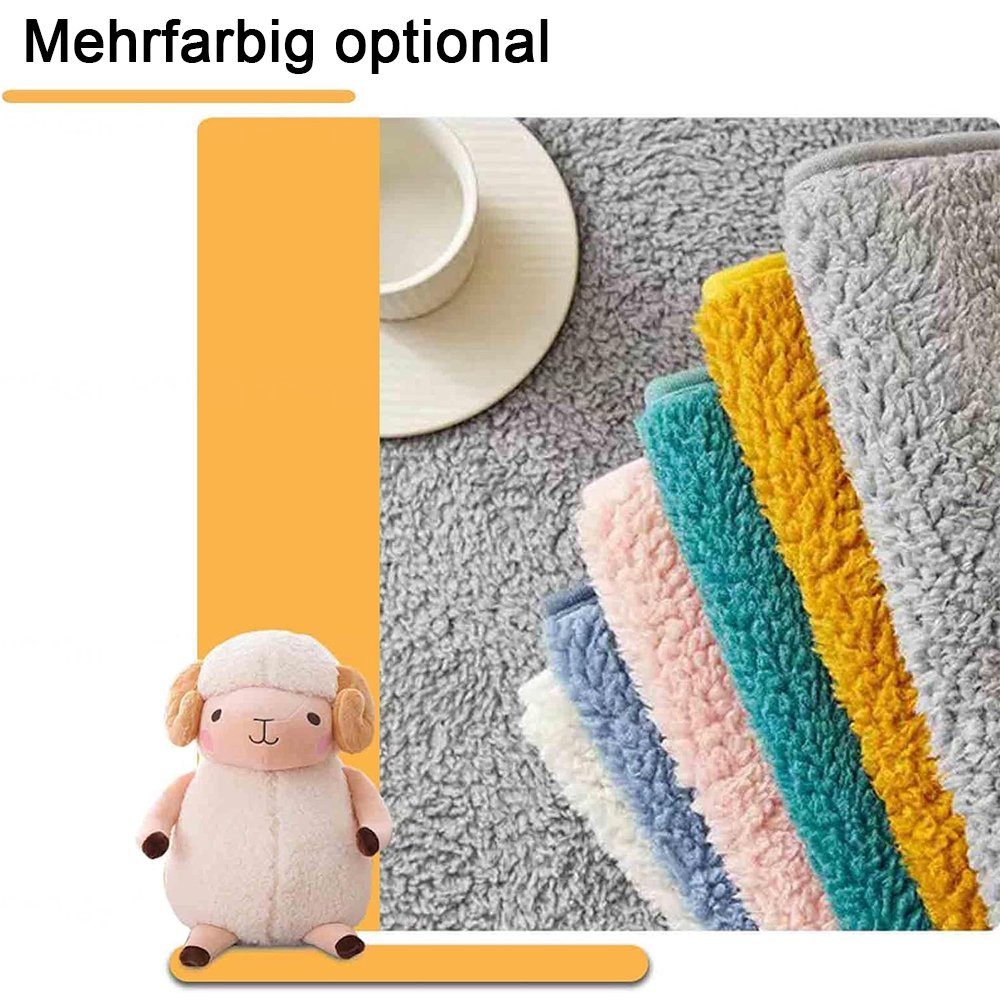 NUODWELL Sofabezug Sofaschutz, Samt rutschfest L Form 1 2 3 4 Sitzer Sofabe günstig online kaufen