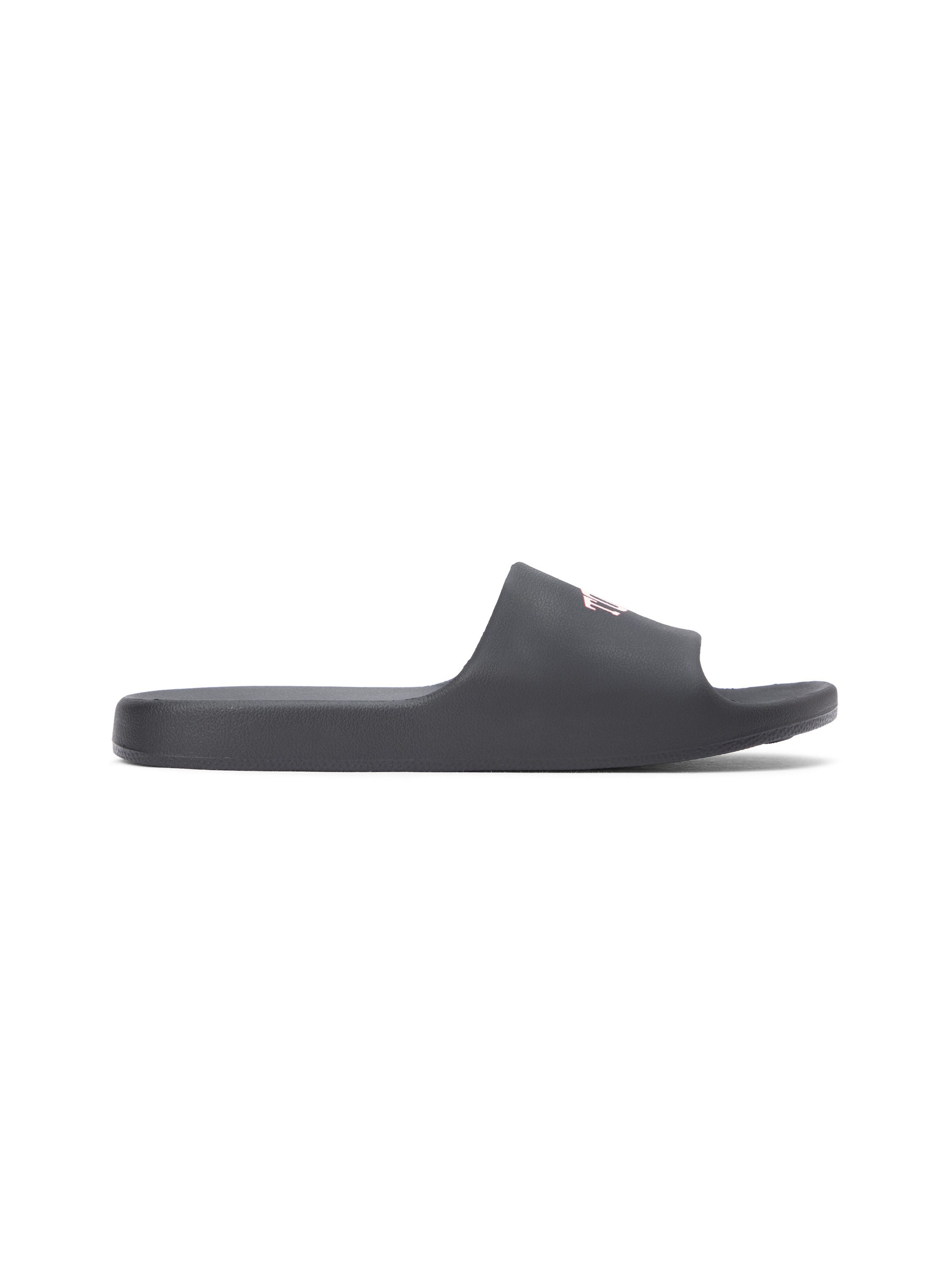 Tommy Jeans TJM INJECTED SANDAL Pantolette Sommerschuh, Strandschuh, Flat mit Logoemblem - in schmaler Form