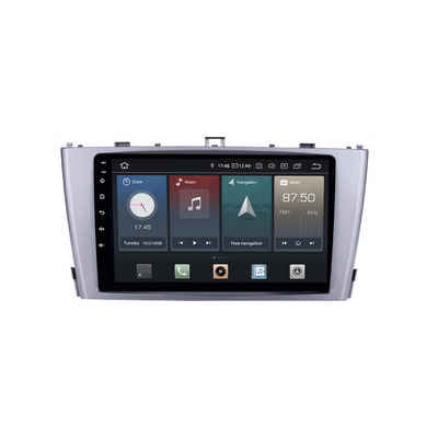 TAFFIO Für Toyota Avensis 9" Touch Android Autoradio GPS CarPlay AndroidAuto Einbau-Navigationsgerät