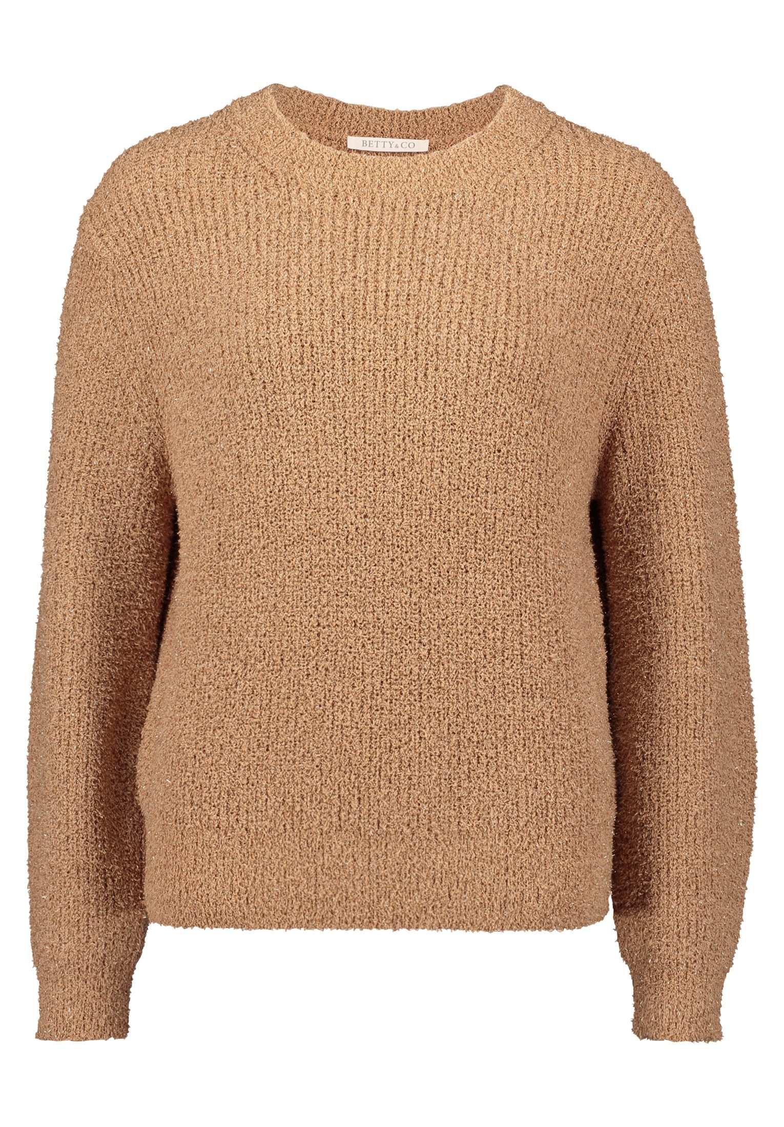 Rundhalspullover Strickpullover