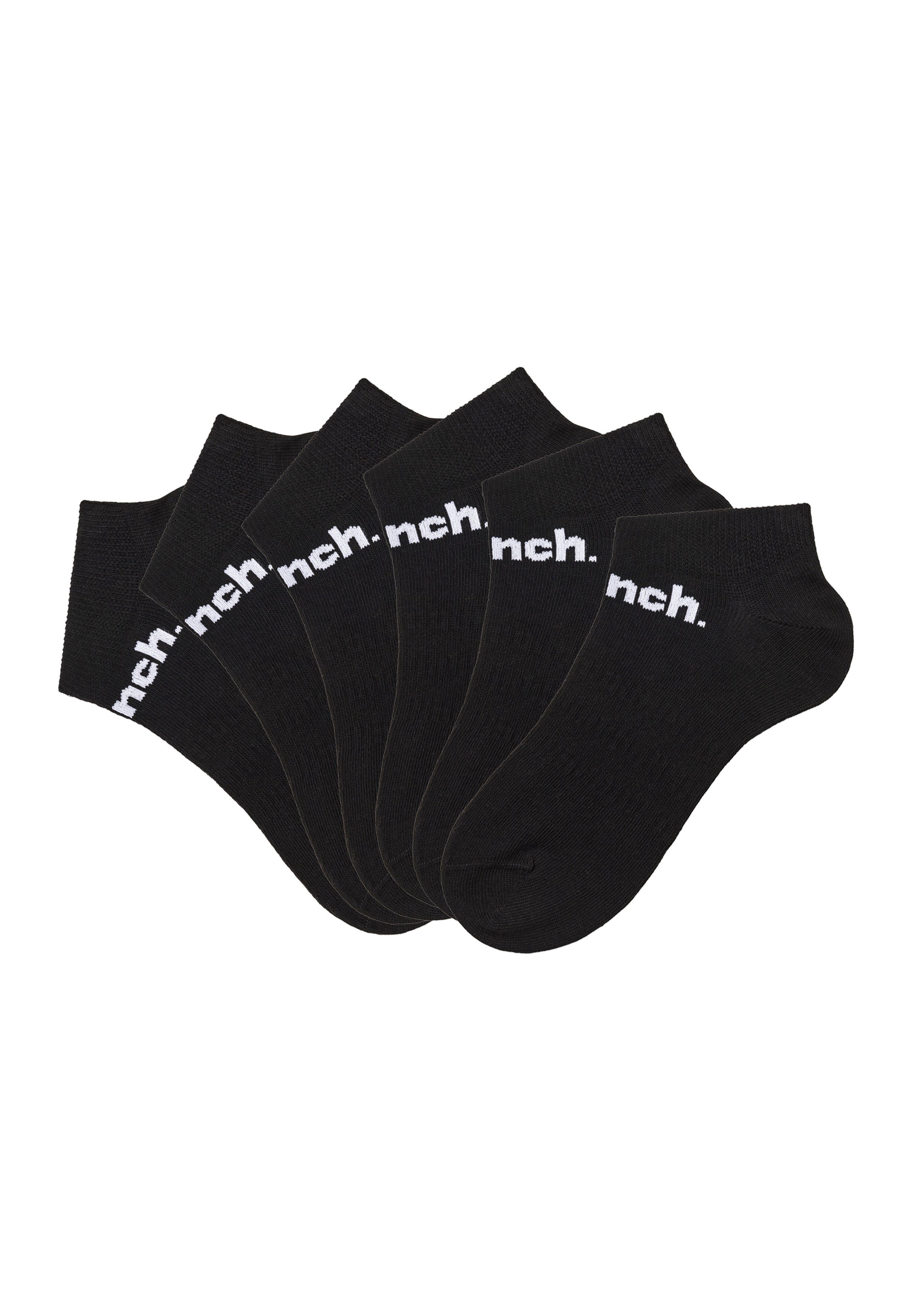Bench. Sportsocken (Packung, 6-Paar) Sneakersocken mit klassischem Logoschr günstig online kaufen