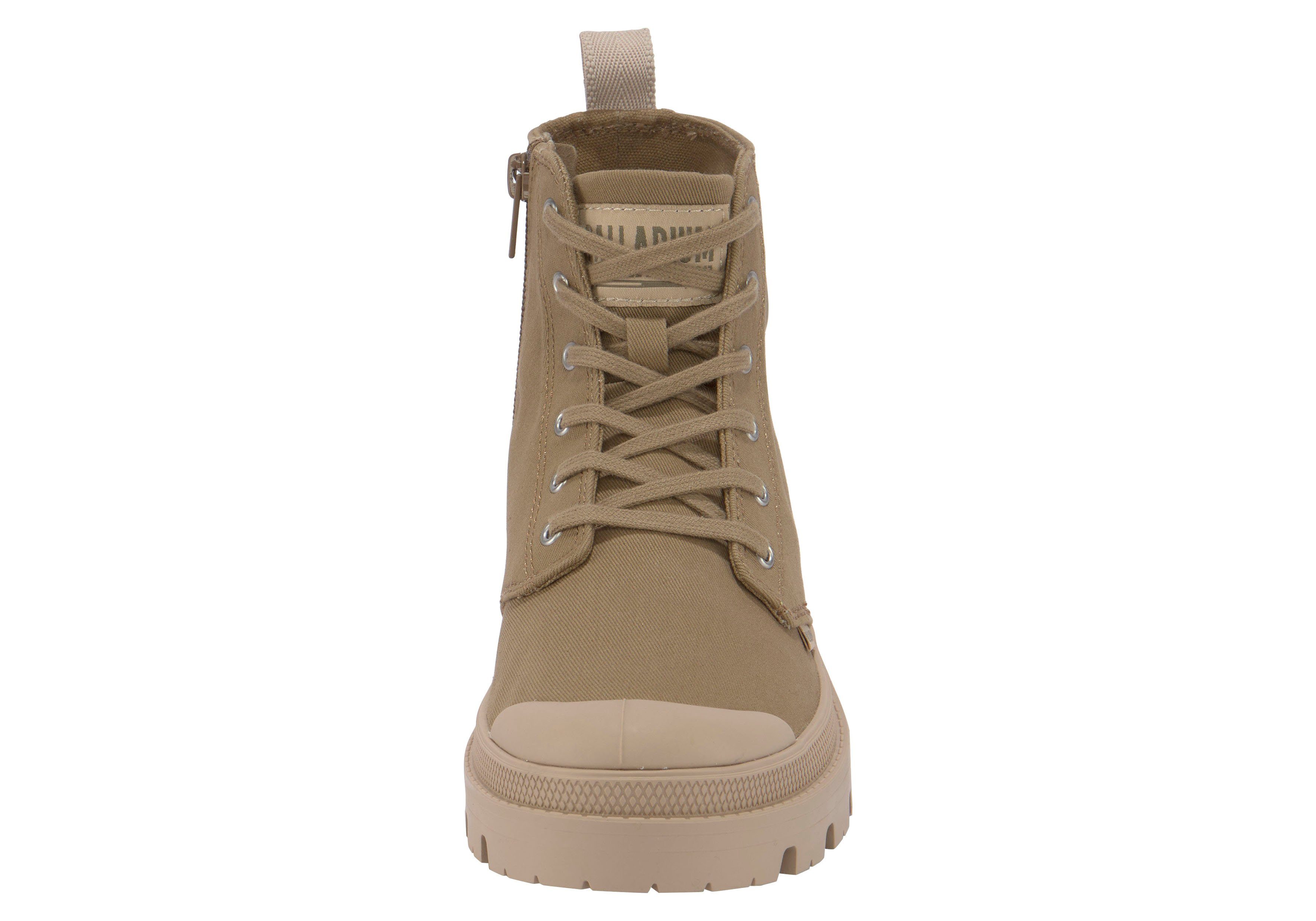 braun TWILL PALLABASE Schnürboots Palladium