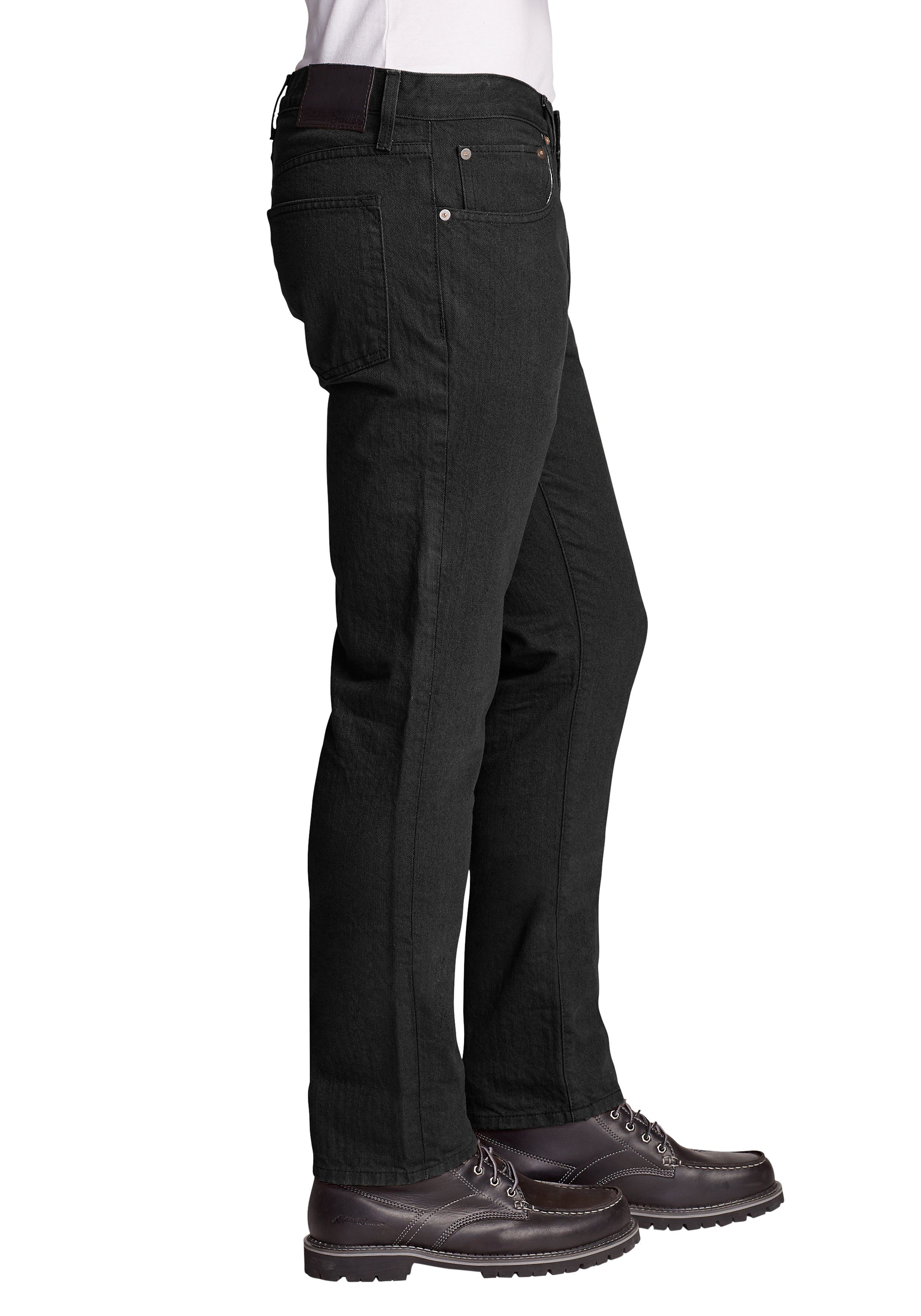 Bauer Slim-fit-Jeans Schwarz Slim Fit - Flex Eddie