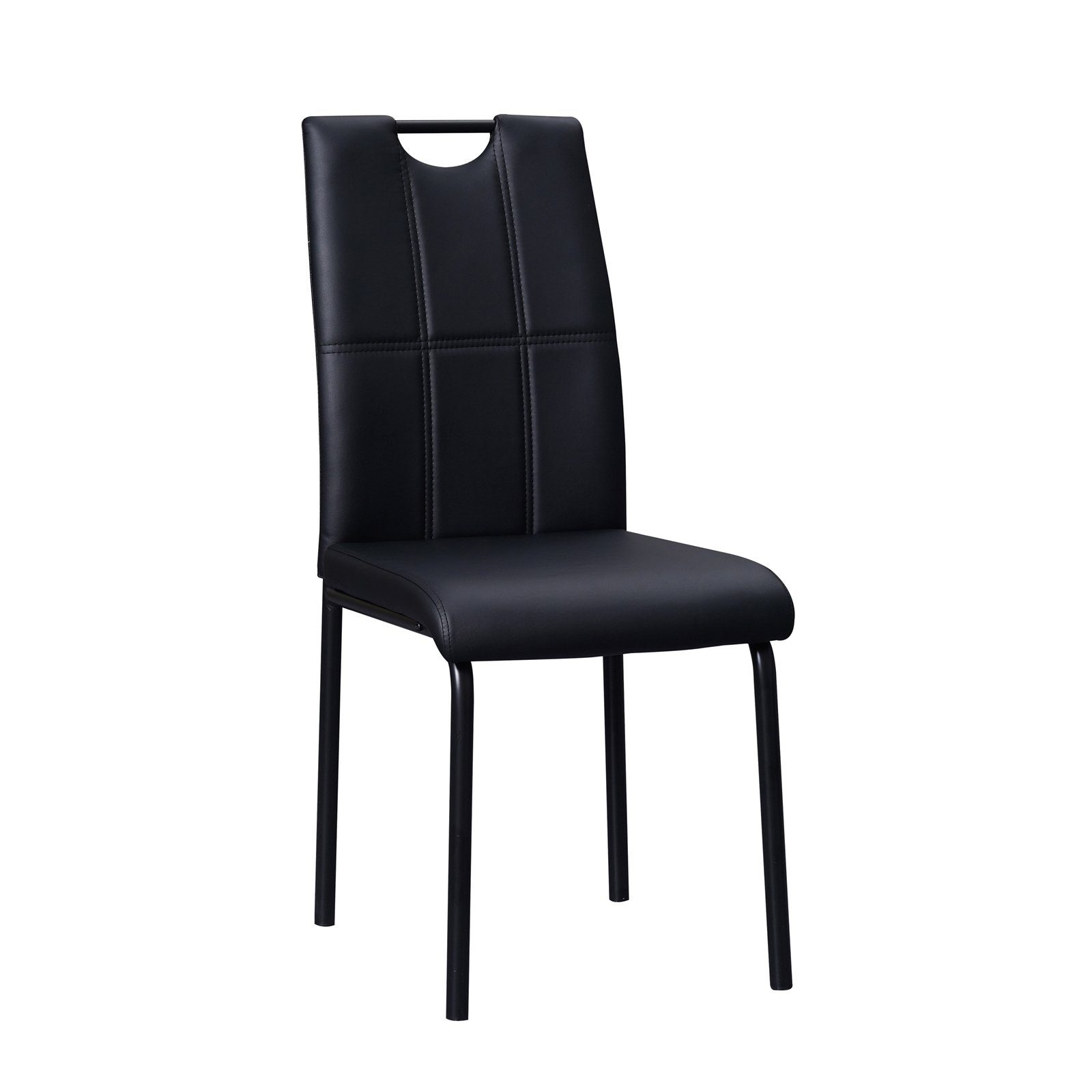 HTI-Living Esszimmerstuhl Stuhl Denton PU Schwarz günstig online kaufen