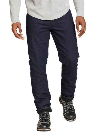 Eddie Bauer 5-Pocket-Jeans H2Low Flex Jeans mit Fleecefutter