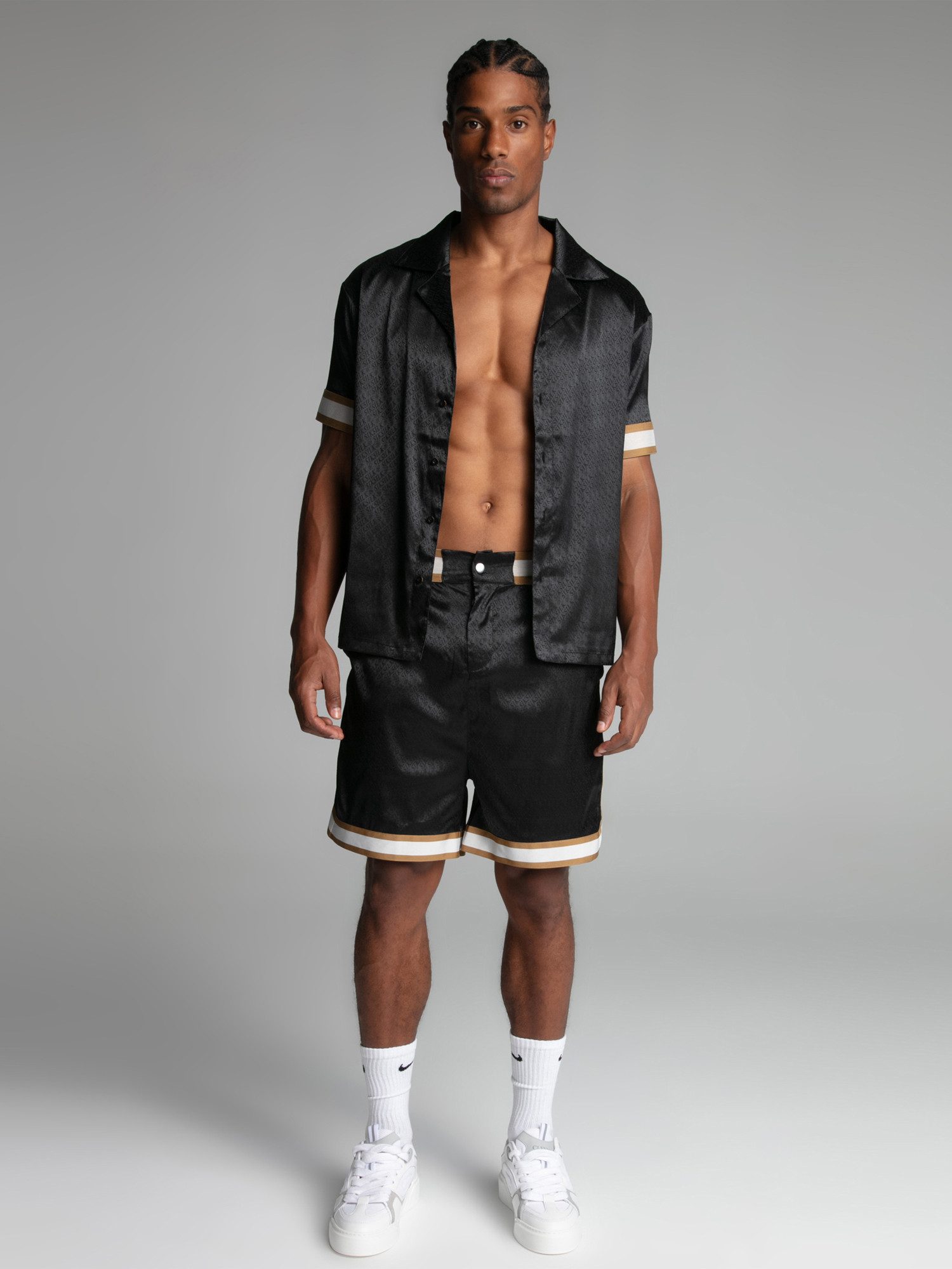 Siksilk Shorts SikSilk Herren Schwarze Resort günstig online kaufen