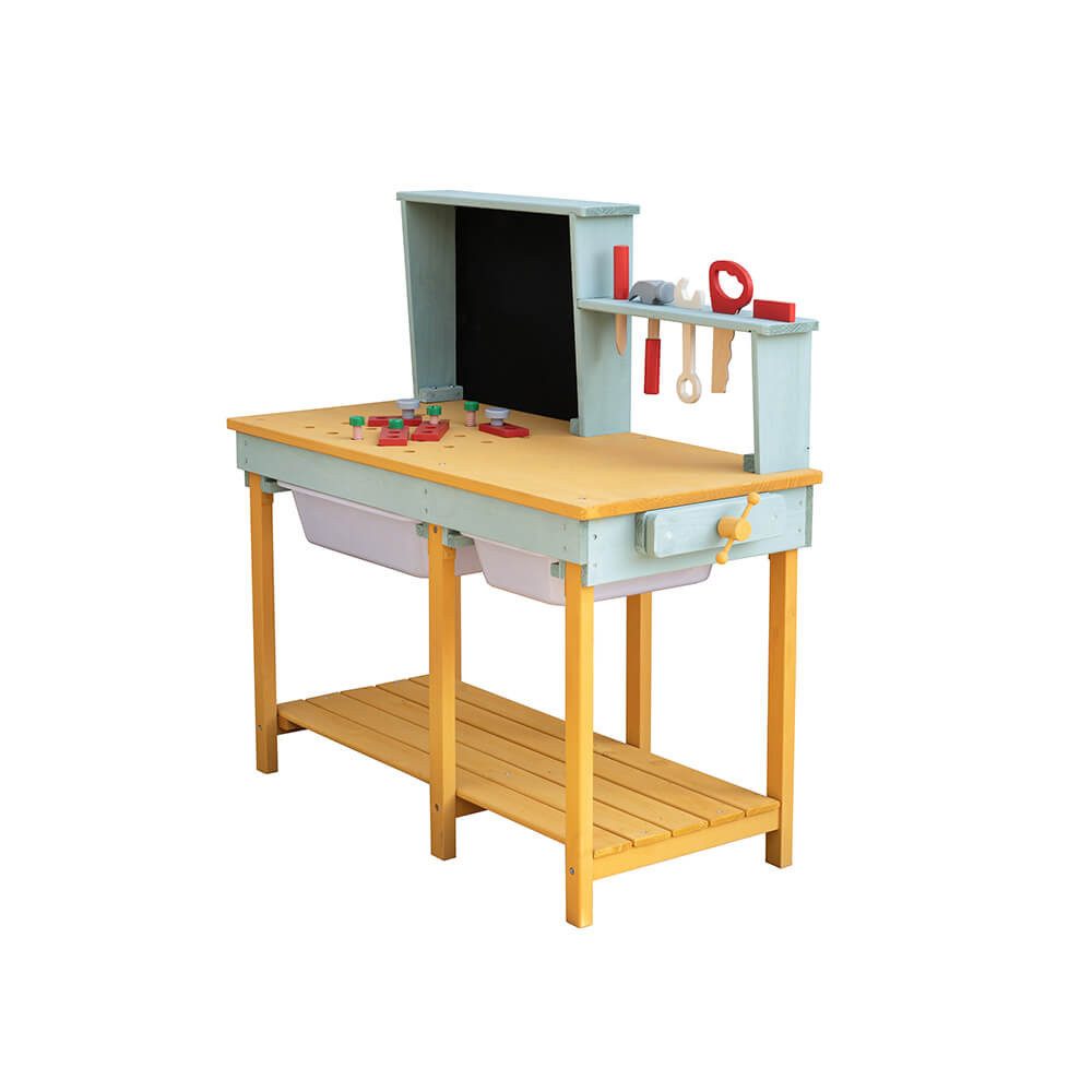 HOME DELUXE Spielwerkbank Werkbank aus Holz TOOL, Outdoor Kinderwerkbank, H günstig online kaufen