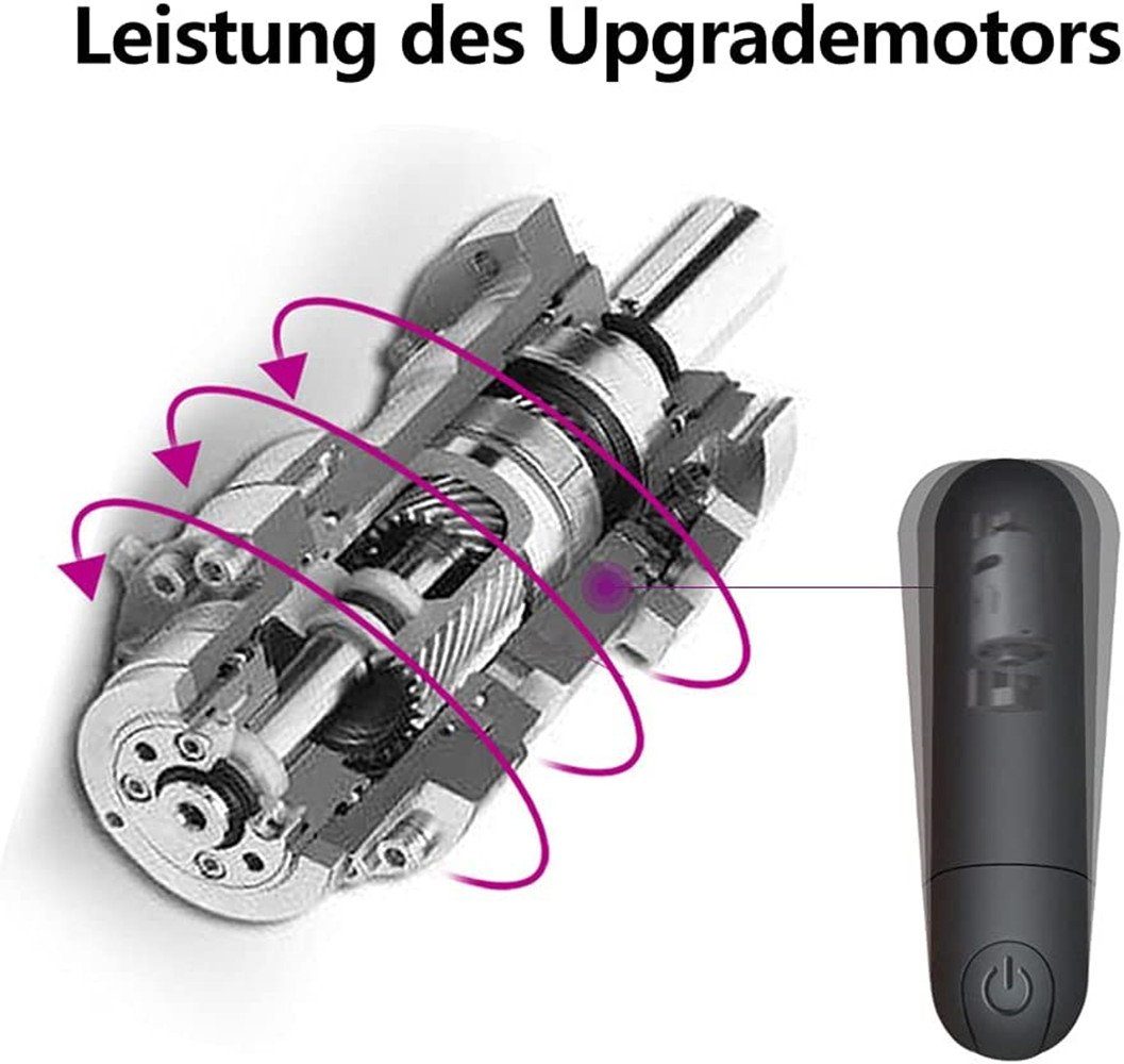 tragbare Minivibrator,wasserdichte autolock G-Punkt-Vibrator Mini Starke Vibrierende Massager Bullet 10 Massager, Vibrator,G-punkt Vibrationsmodus