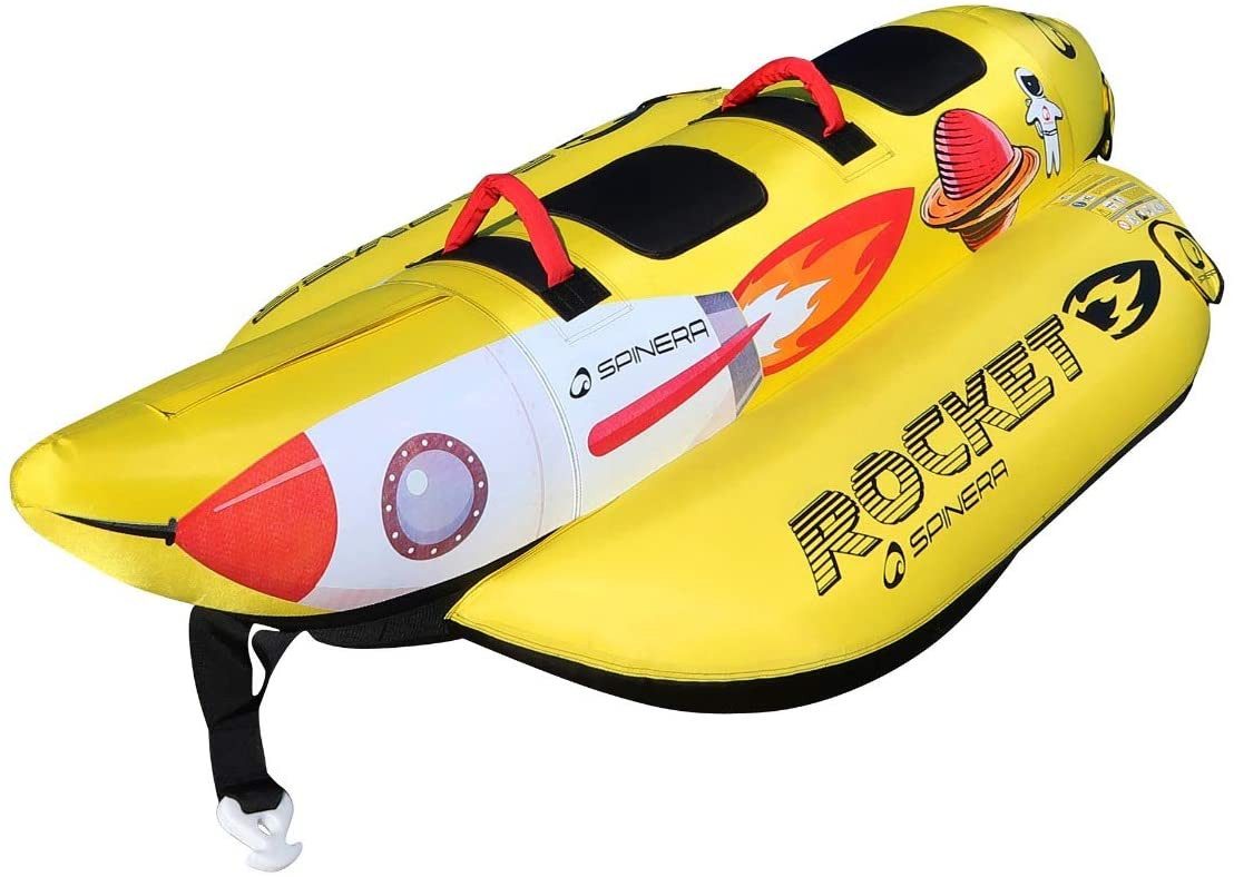 Spinera Wellenreiter SPINERA Rocket 2 Personen Banane Tube Wasserring Wasserreifen Towable