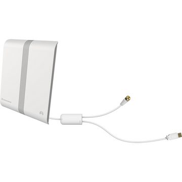 Oehlbach »Scope Audio Zimmerantenne für DAB+ Radioempfang – aktive Innenantenne mit Verstärker, F-Stecker und USB-Strom – schwarz« Innenantenne