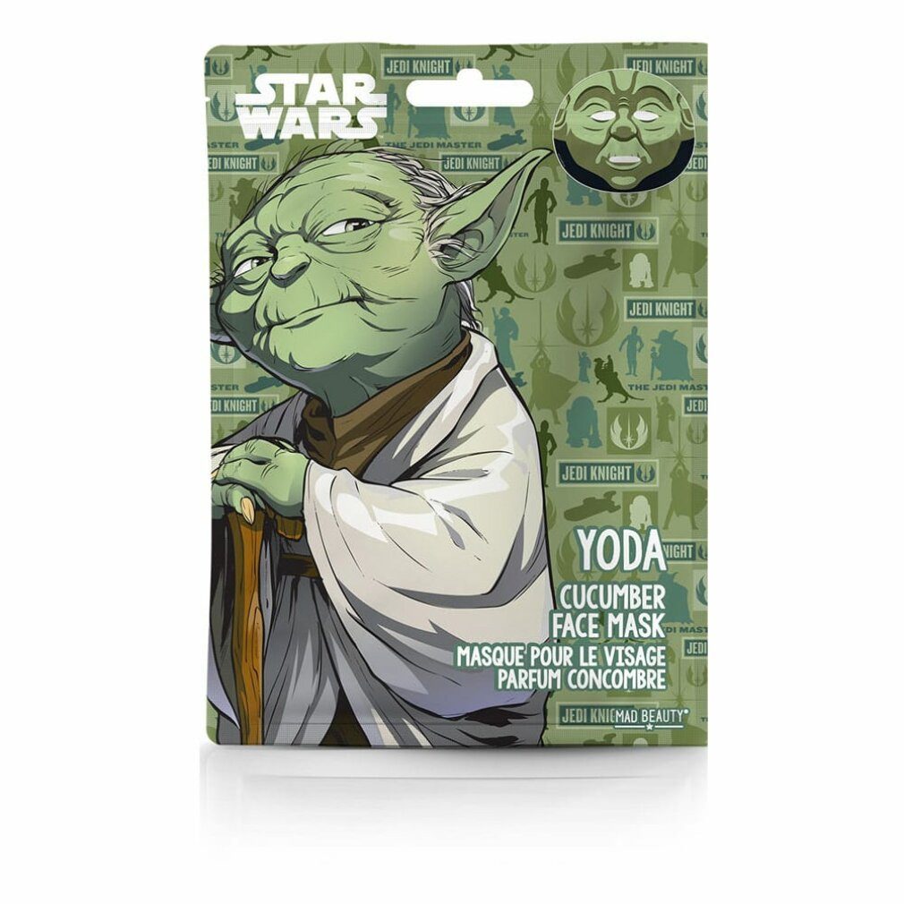 Mad Beauty Gesichtsmaske Gesichtsmaske Star Wars Yoda Gurke (25ml)