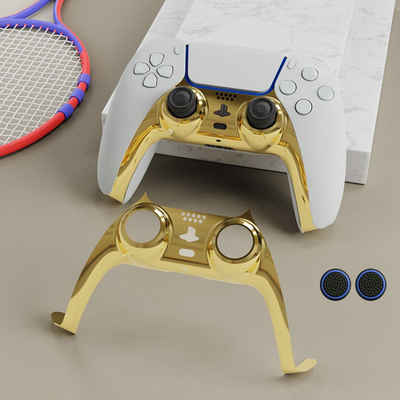 Tadow Dekorative Hülle Für PS5 Controller, Dekorative Streifen PlayStation 5-Controller (DIY Ersatz Dekorative Trimmschale, Zubehör Kompatibel)