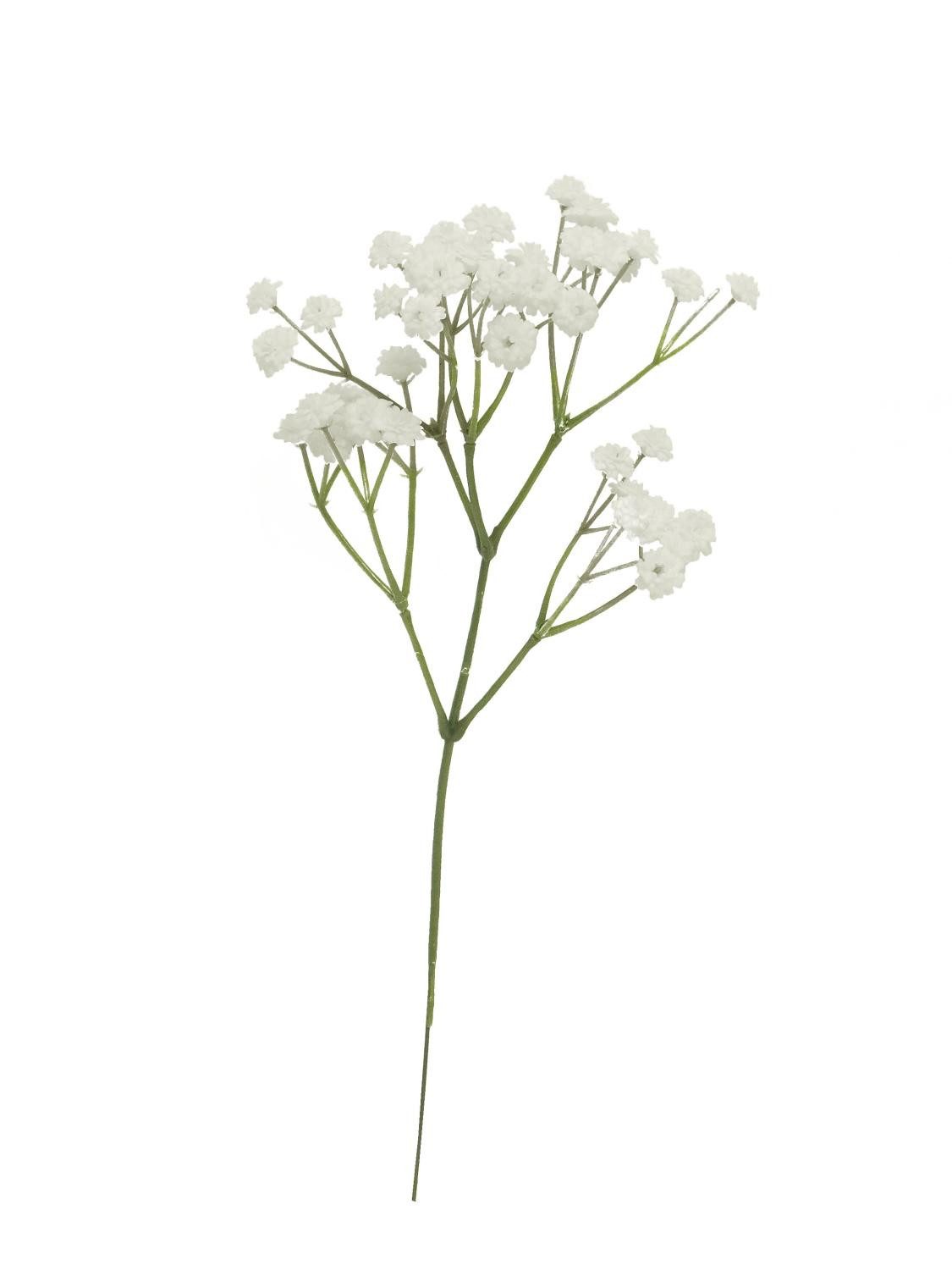 Kunstzweig Kunst Schleierkraut Cecilia, weiß, 30 cm, Ø1 cm Schleierkraut, artplants, Höhe 30.0 cm
