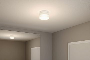 Paulmann LED Deckenleuchte Selection Bathroom Maro IP44 1x6,8W rund 155mm 3000K Weiß Kunststoff, LED fest integriert, Warmweiß