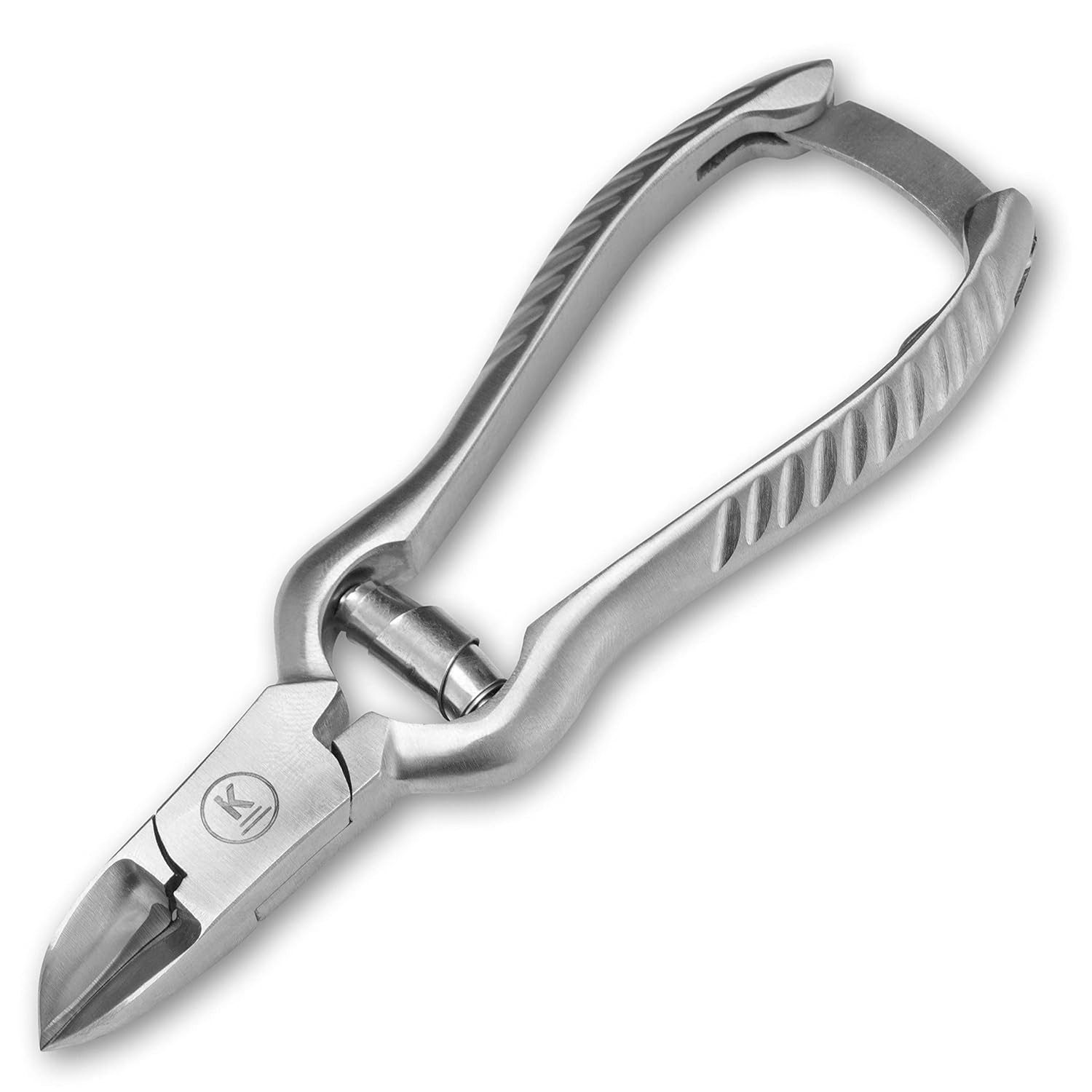 K-Pro Nagelzange Nagelzange Fußpflege Edelstahl für harte Nägel, 1-tlg., scharf