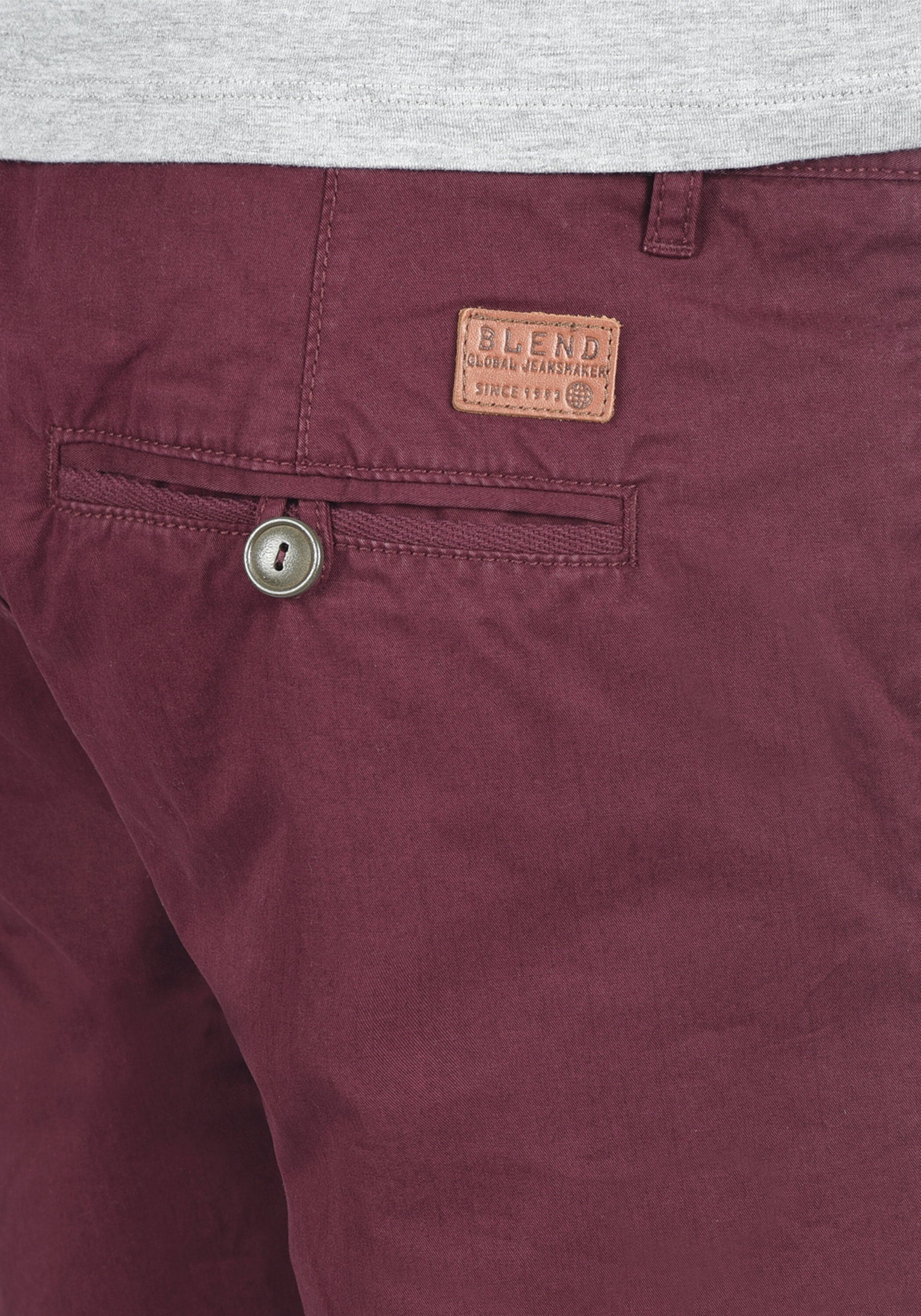 Blend Chinoshorts BHKaito Chino Shorts mit weißen Kontrastkordeln günstig online kaufen
