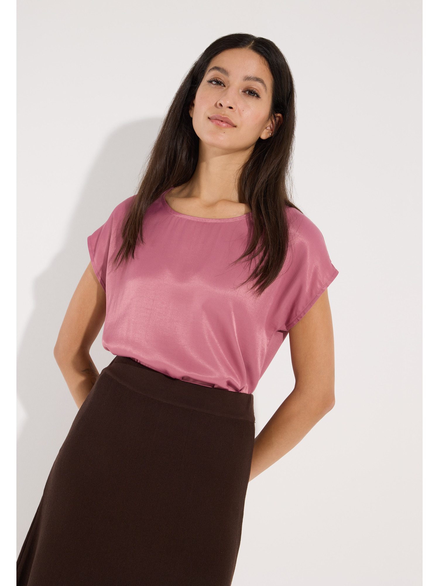 Blusenshirt vielseitig kombinierbares Blusenshirt