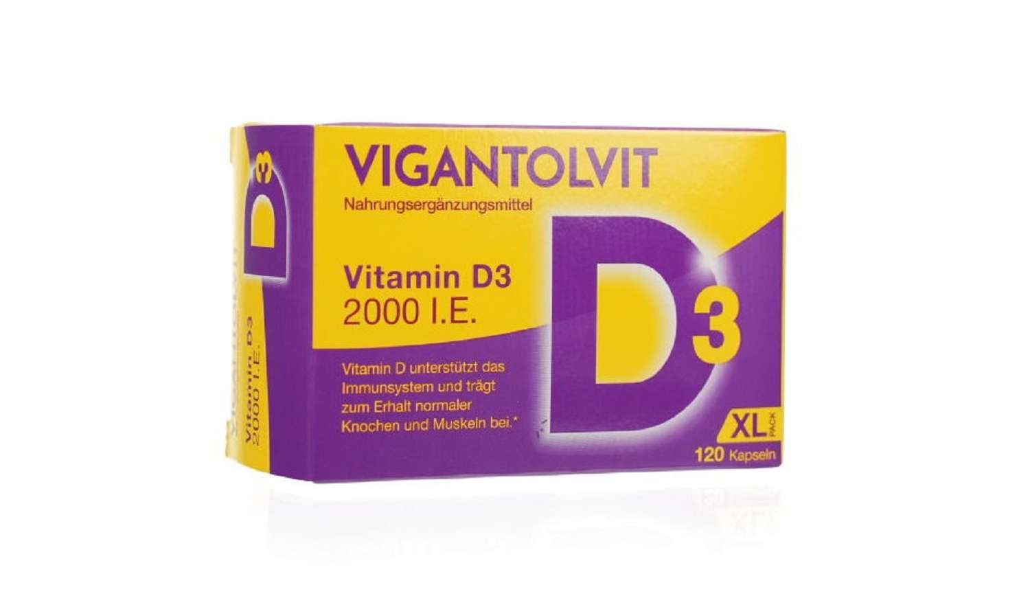 Vigantolvit VIGANTOLVIT 2000 I.E. Vitamin D3 Weichkapseln 120 Stück Weichkapseln