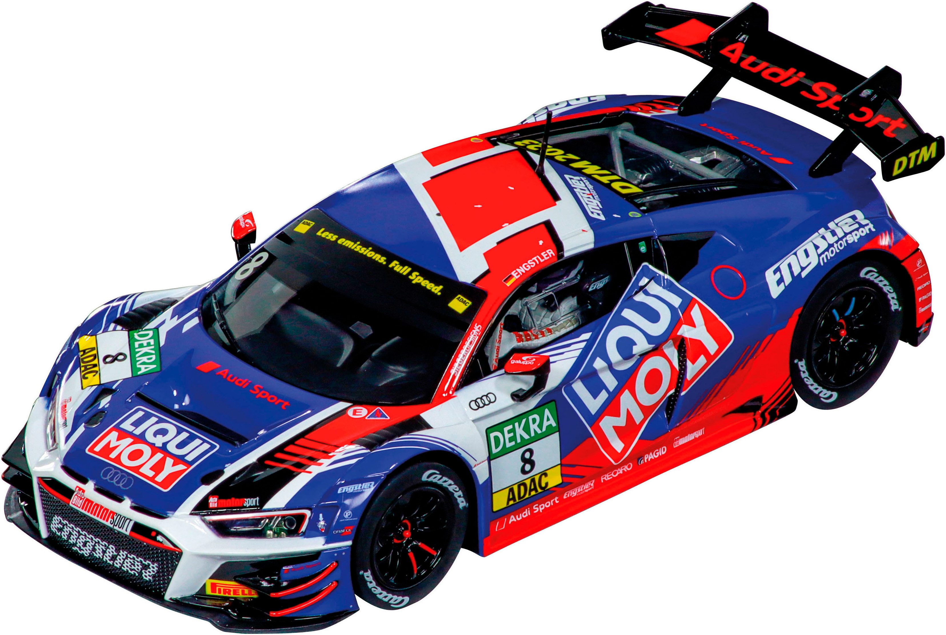 Carrera® Rennbahn-Auto Audi R8 LMS GT3 evo II "Engstler Motorsport, No.8", DTM 2023, mit Lichteffekt