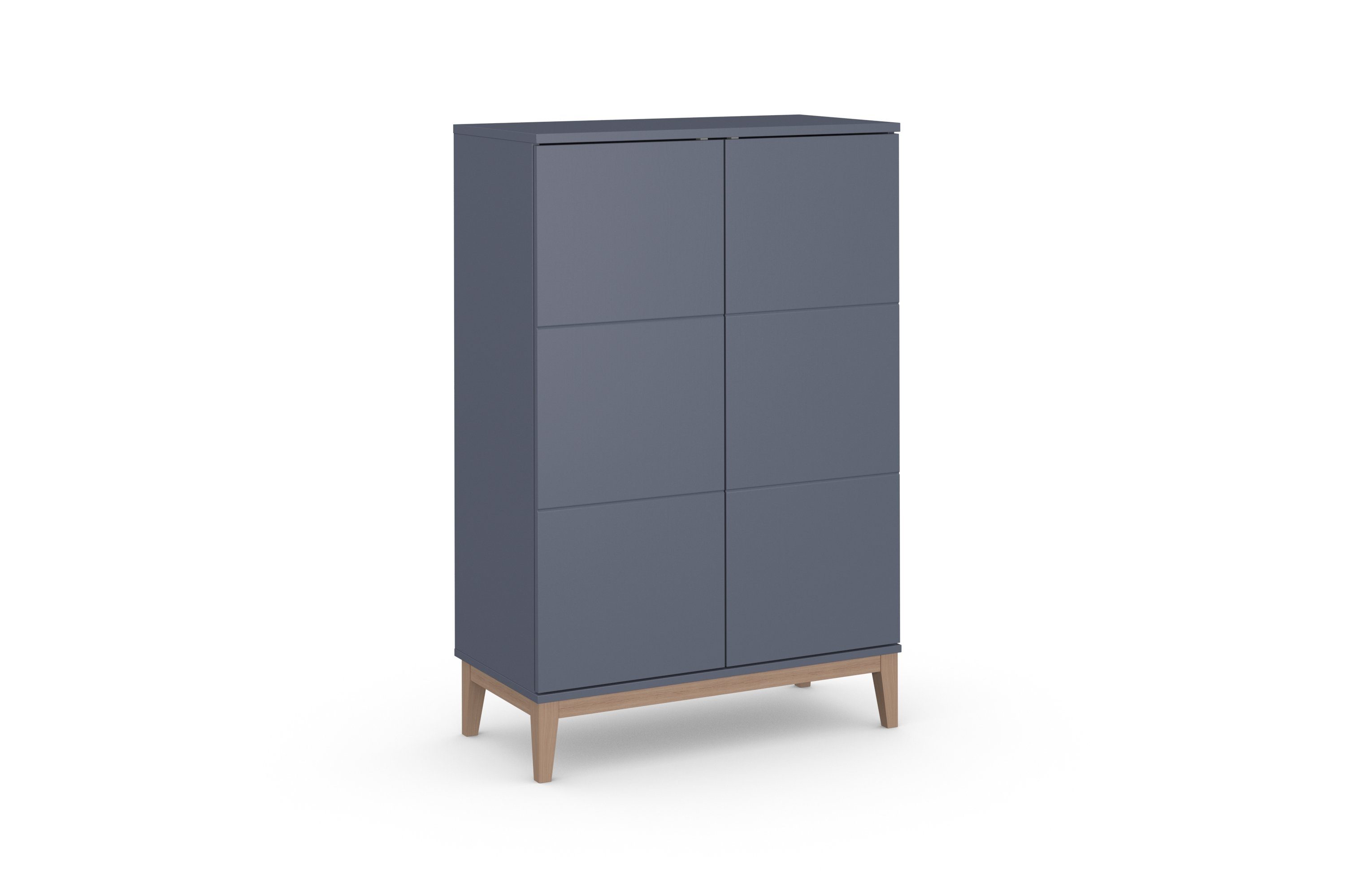OTTO home Highboard Maryd (1 St), Hochkommode mit Untergestell in Holzoptik