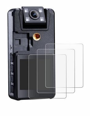 Savvies Schutzfolie für Hoestr Body Camera, Displayschutzfolie, 6 Stück, Folie klar