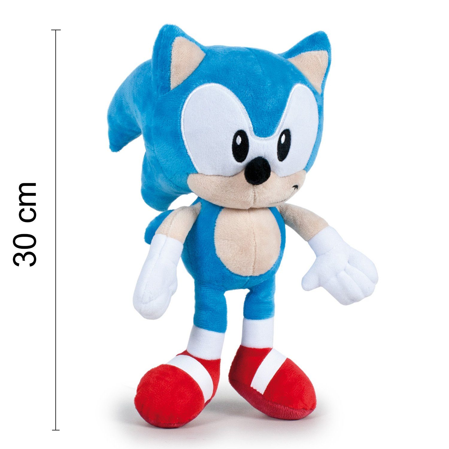 Play by Play Plüschfigur SONIC and FRIENDS / SONIC CUTE/ SONIC CLASSIC / SONIC GRADIENT / 22cm, Sonic Spielzeug für Kinder, Jungen, Mädchen