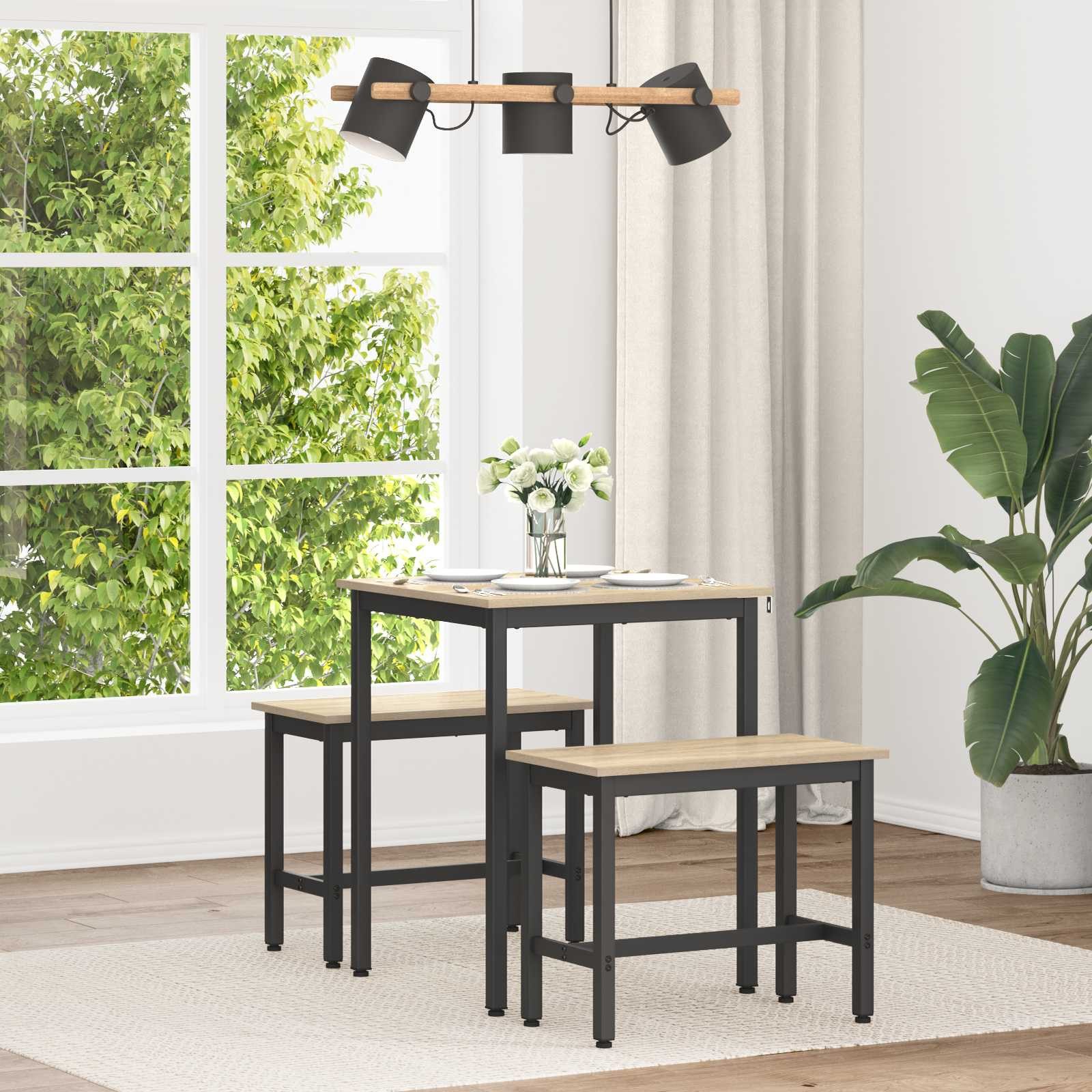 vidaXL Esstisch Esstische 60 x 60 x 75 cm METALL (1-St)