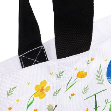 Mr. & Mrs. Panda Shopper Ostern Frohe Ostern - Weiß - Geschenk, Alltagstasche, Einkaufstasche, (1-tlg), Modisches Design