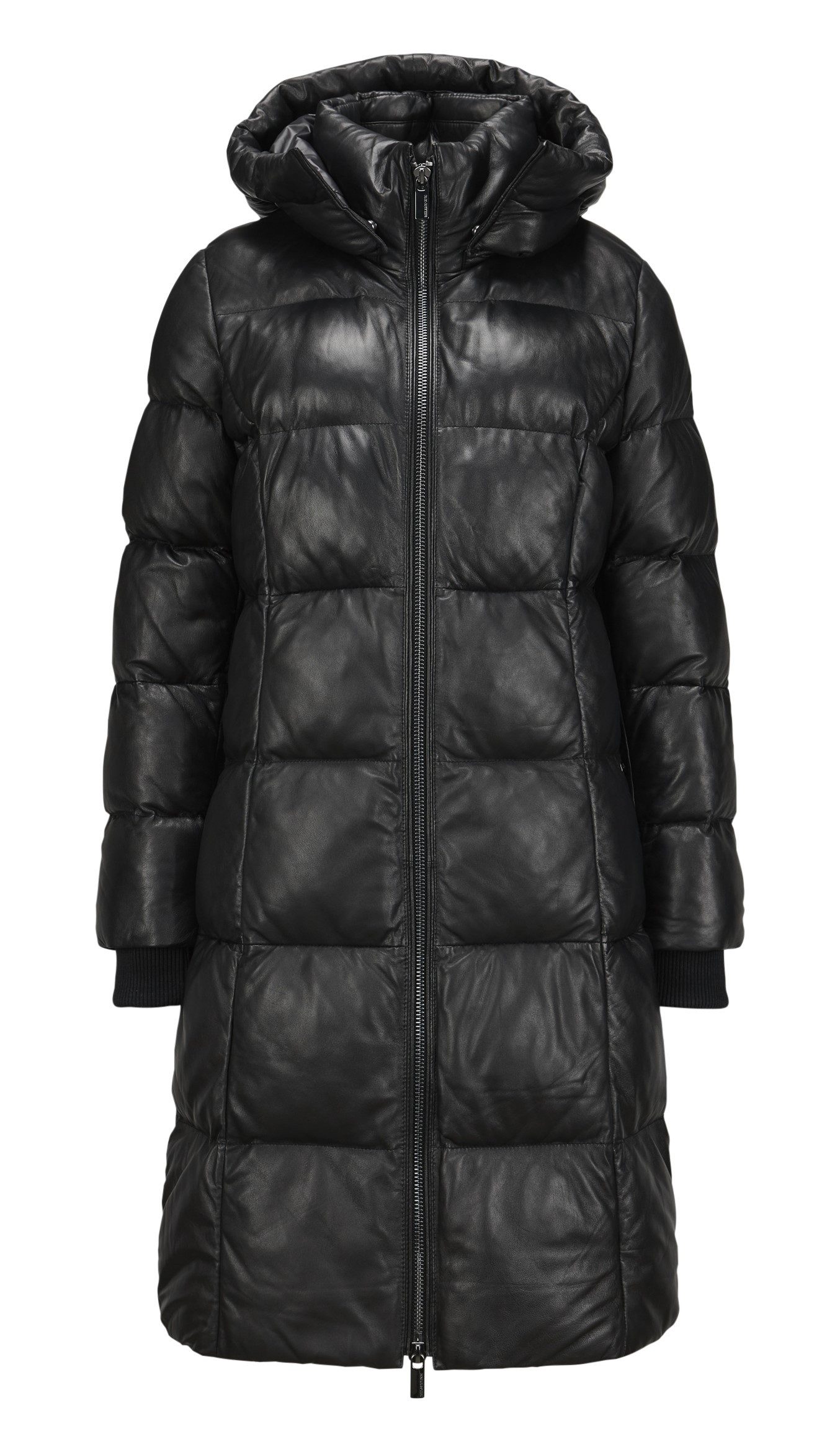 Milestone Ledermantel MSKandia w/o fur langer Steppmantel aus Lamm Nappa mi günstig online kaufen