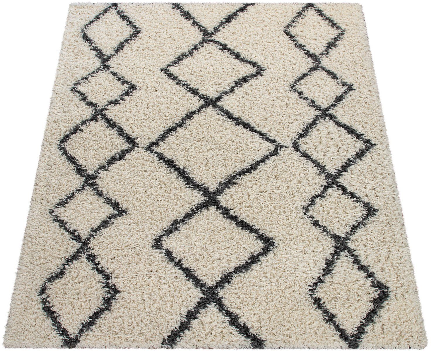 Paco Home Hochflor-Teppich Kalmar 446, rechteckig, günstig online kaufen