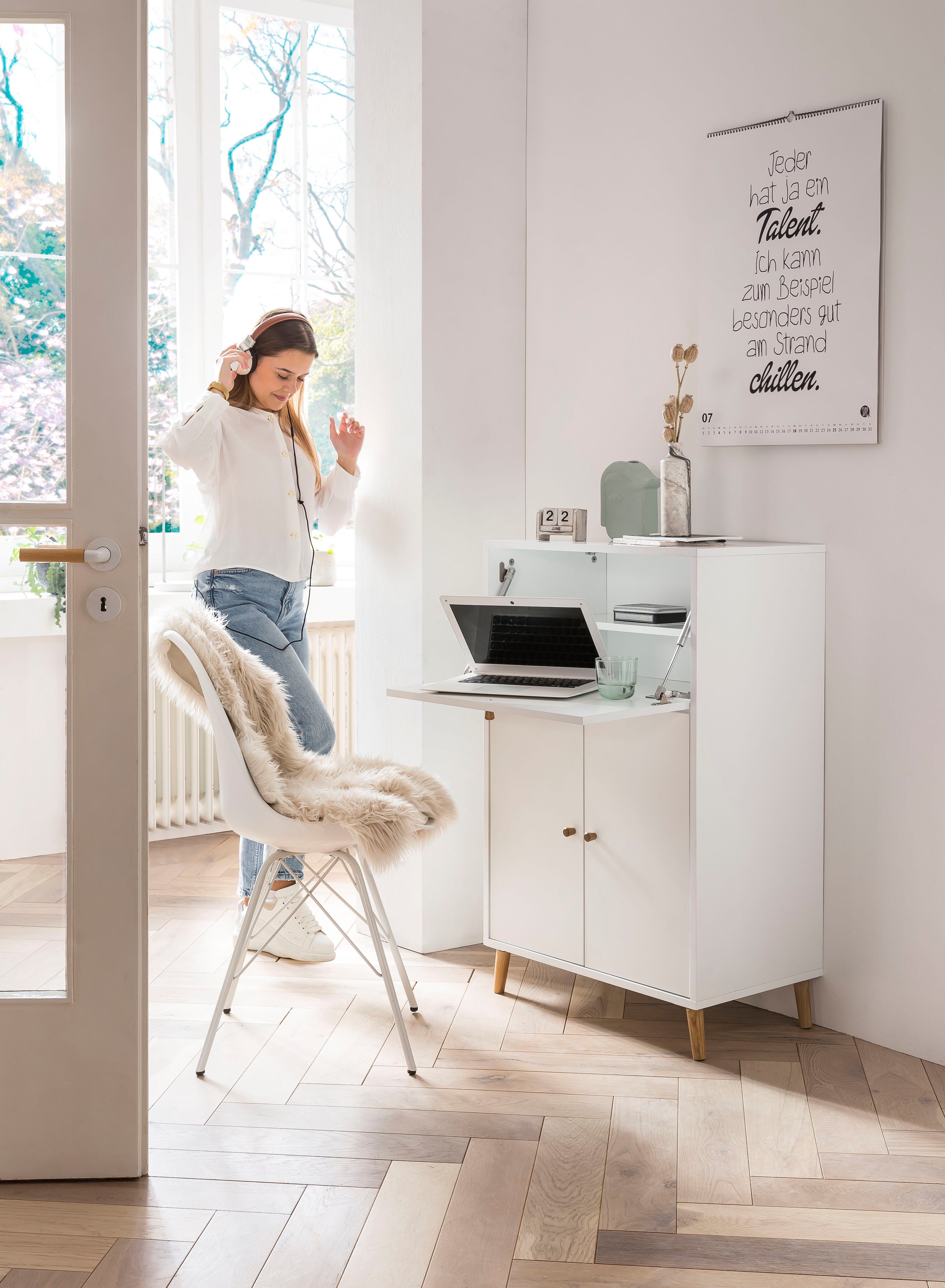 Schildmeyer Schreibtisch Serie 500, Breite 65,2 cm, Sekretär Aktenschrank m günstig online kaufen