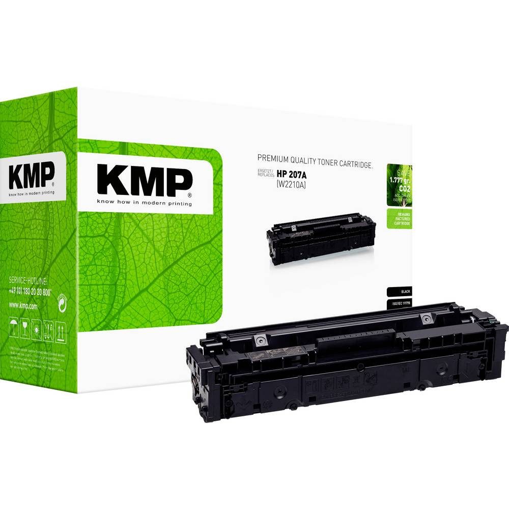 KMP Tonerpatrone Toner ersetzt HP 207A (W2210A) Kompatibel Schwarz 1350 Seiten