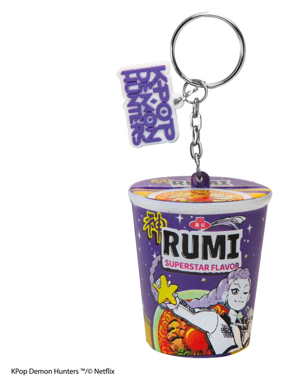 Cinereplicas Schlüsselanhänger KPop Demon Hunters Squishy Schlüsselanhänger Rumi Superstar Flavor Noo