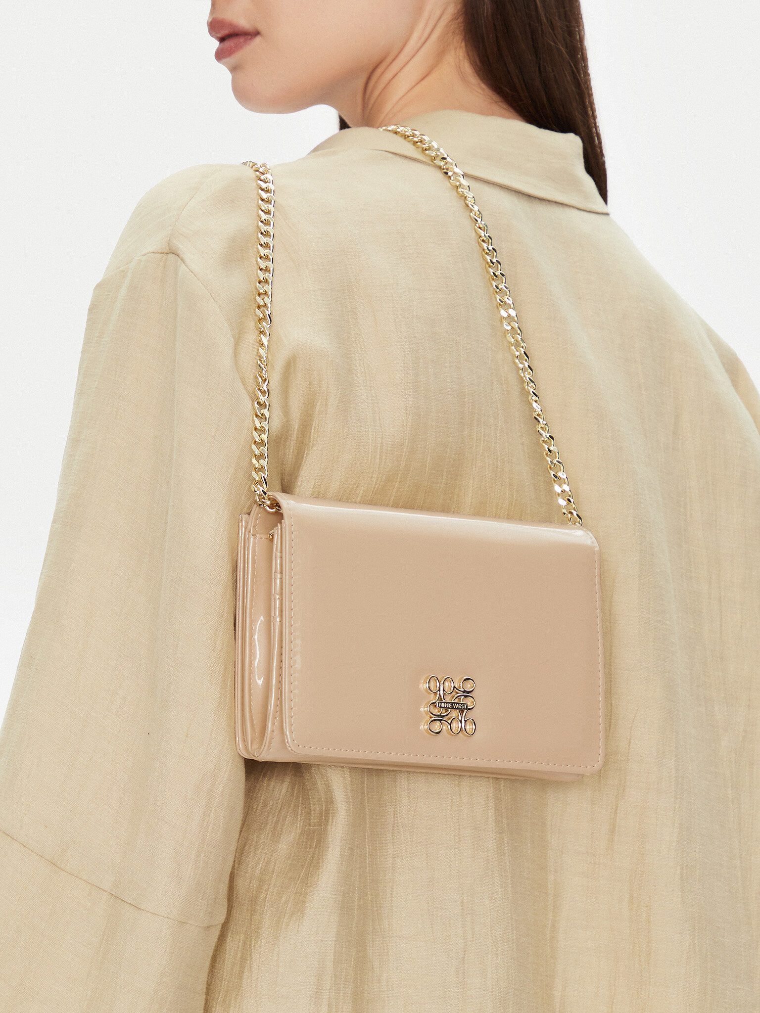 Nine West Handtasche Nine West Damenhandtasche Beige RZ-01 NW