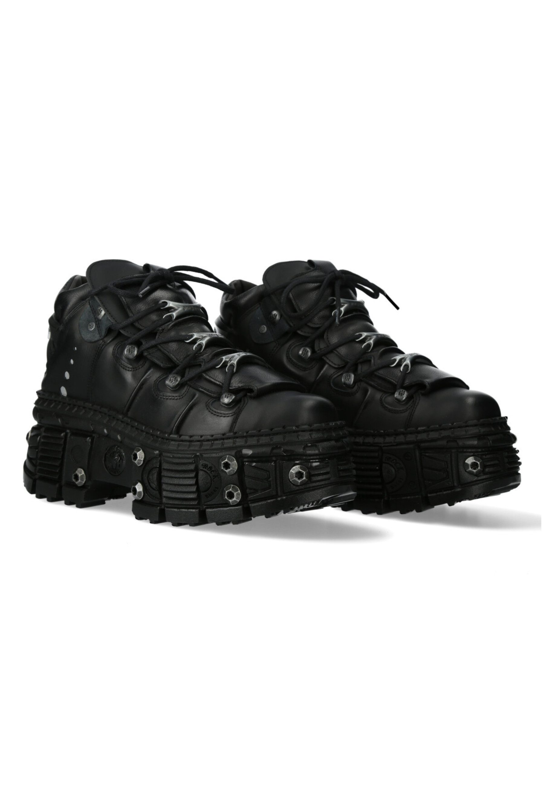 NEW ROCK M-WALL106-S25 Plateausneaker Handgefertigt in Spanien aus echtem Leder