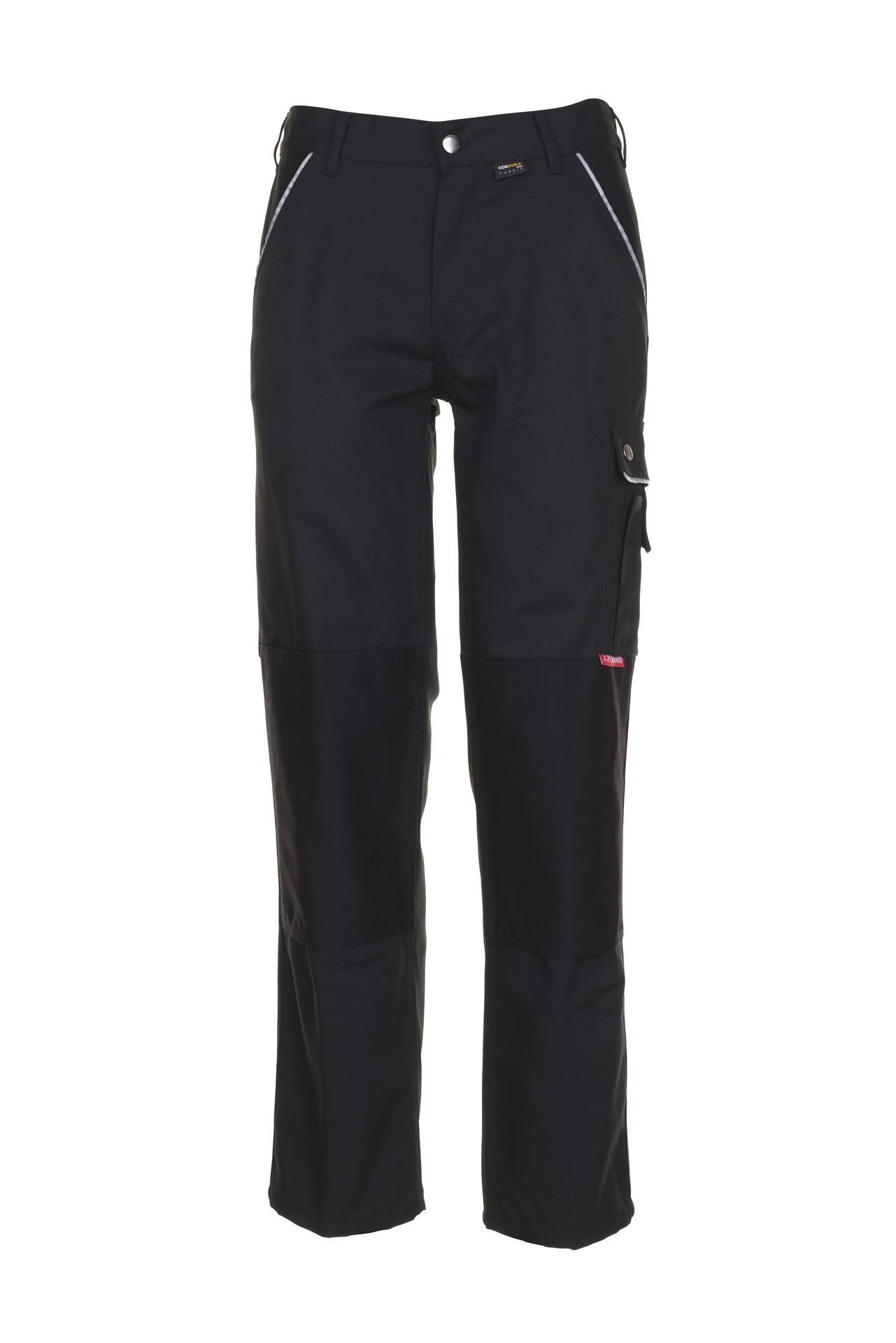 Planam Arbeitshose PLANAM Herren Bundhose CANVAS-320 Reflex CORDURA® Schwarz
