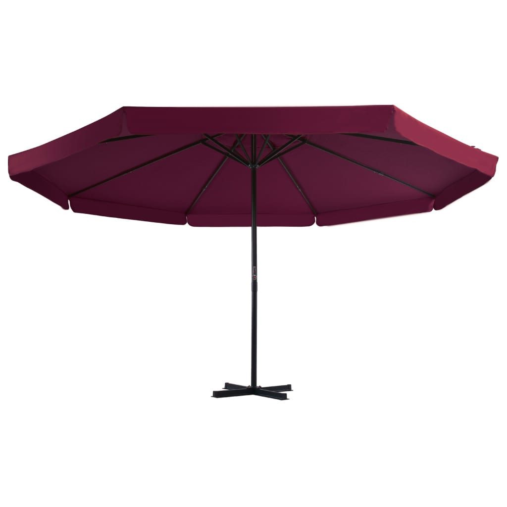 vidaXL Sonnenschirm Sonnenschirm mit Aluminium-Mast 500 günstig online kaufen