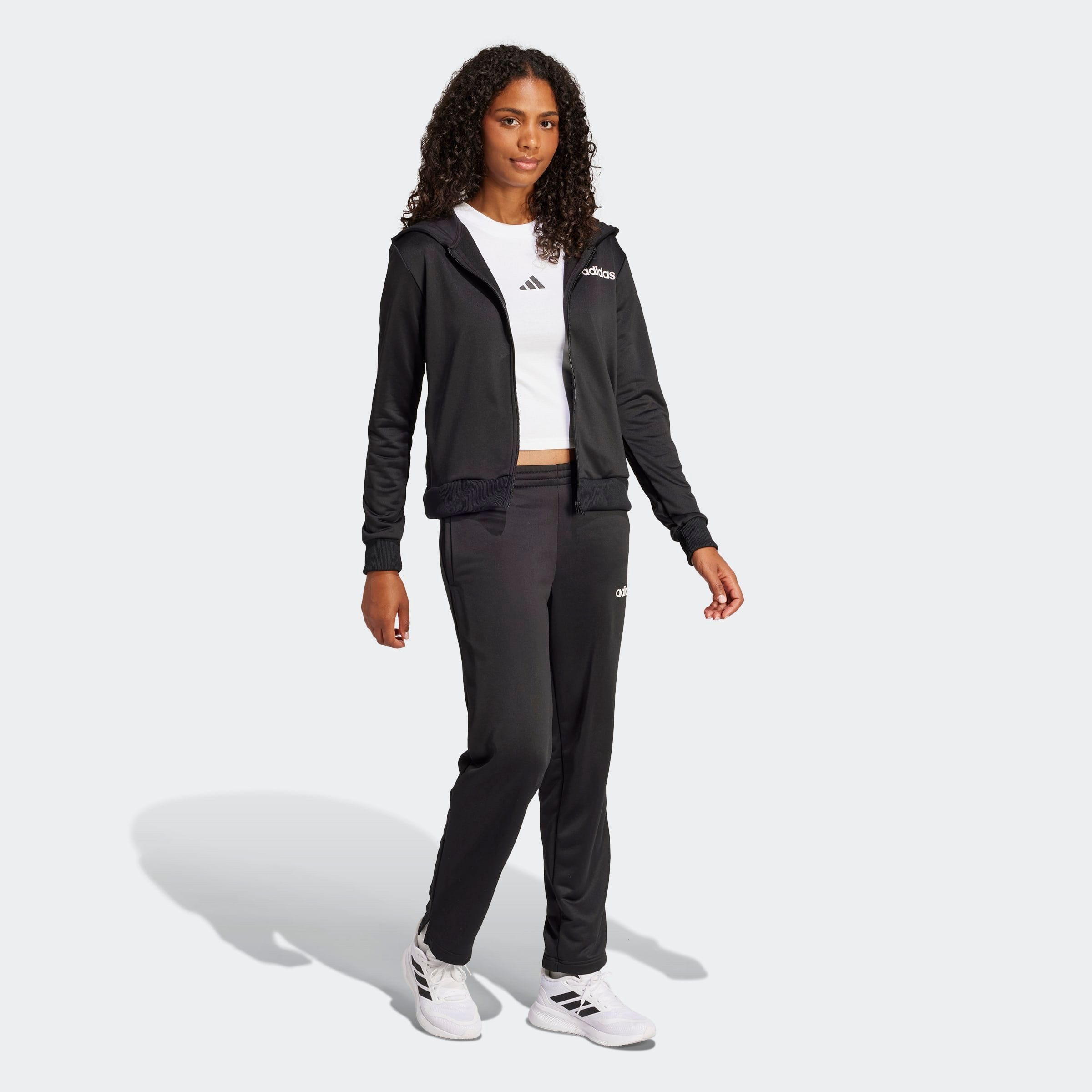 adidas Sportswear Trainingsanzug W LINEAR TS (2-tlg), zweiteiliges Set, für günstig online kaufen