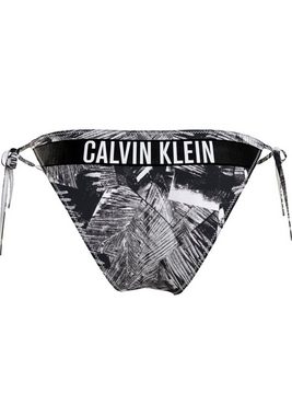 Calvin Klein Swimwear Bikini-Hose STRING SIDE TIE-PRINT in gemusteter Optik