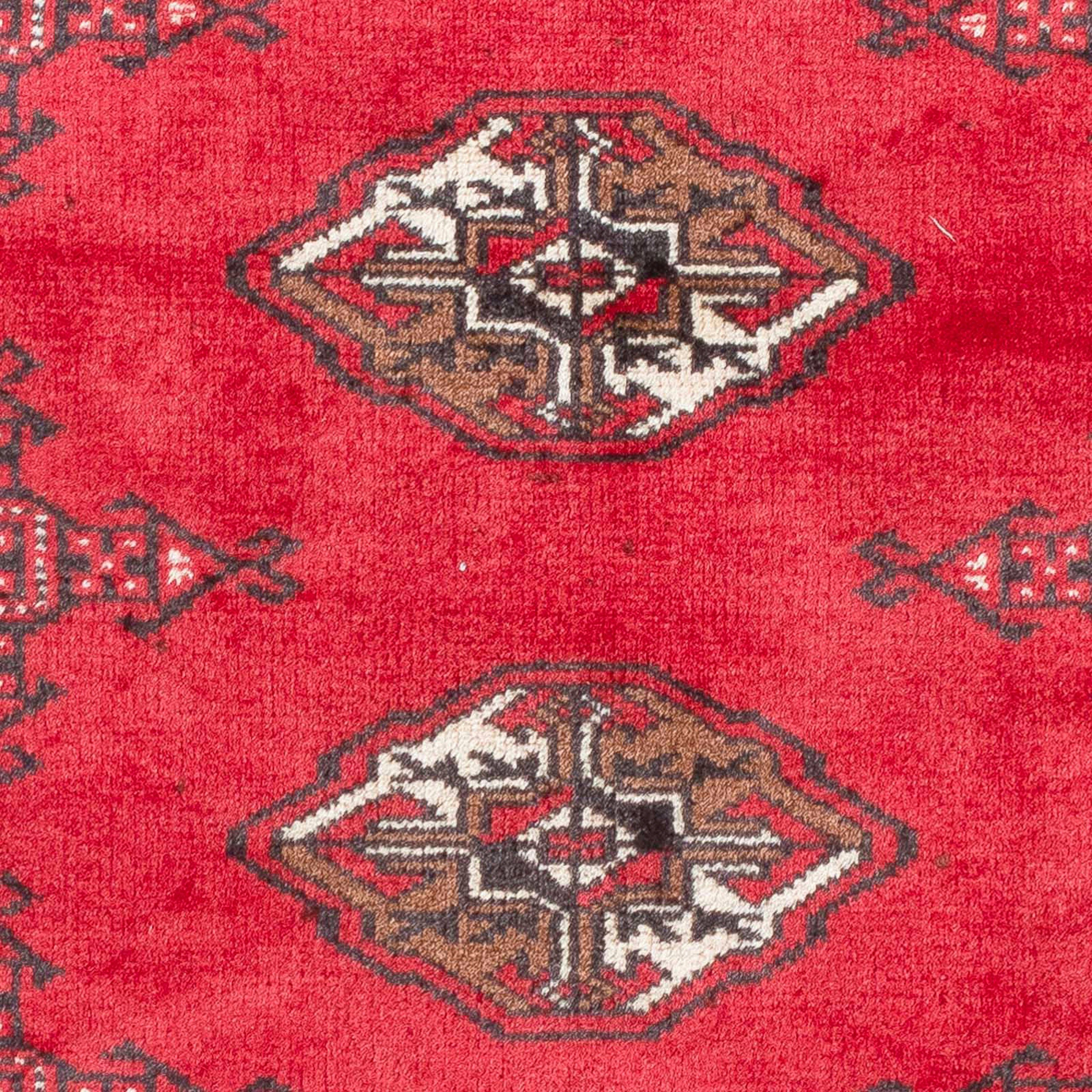 Orientteppich Belutsch - morgenland, Höhe: Zertifikat 8 Wohnzimmer, cm x mm, 144 - Einzelstück rot, Handgeknüpft, rechteckig, 103 mit